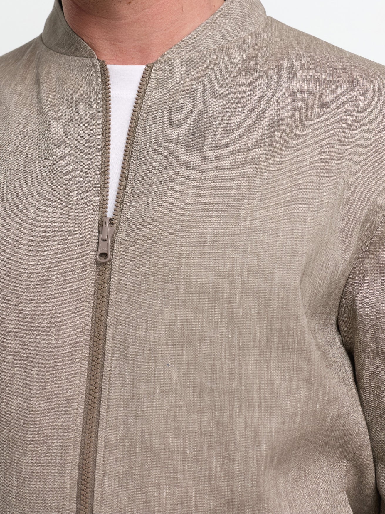 Herren Blouson DiRevaudio in Med. Beige, Detailansicht 2