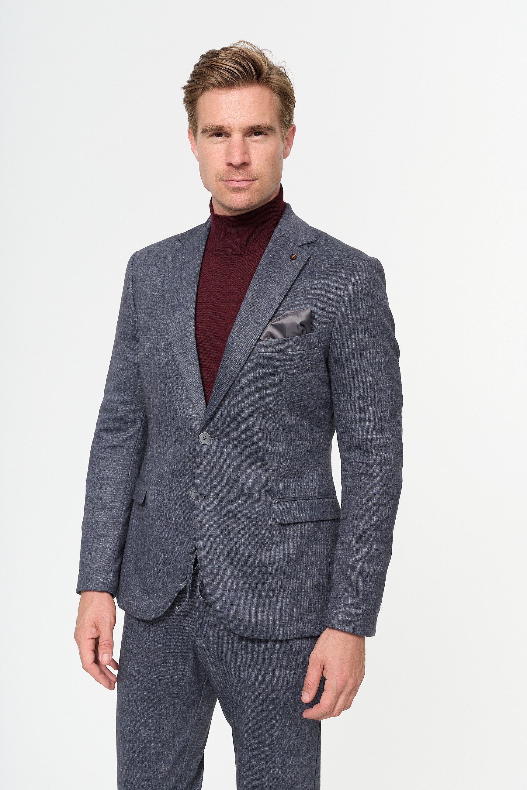 Jersey Sakko DiNick 221605-390 | Charcoal