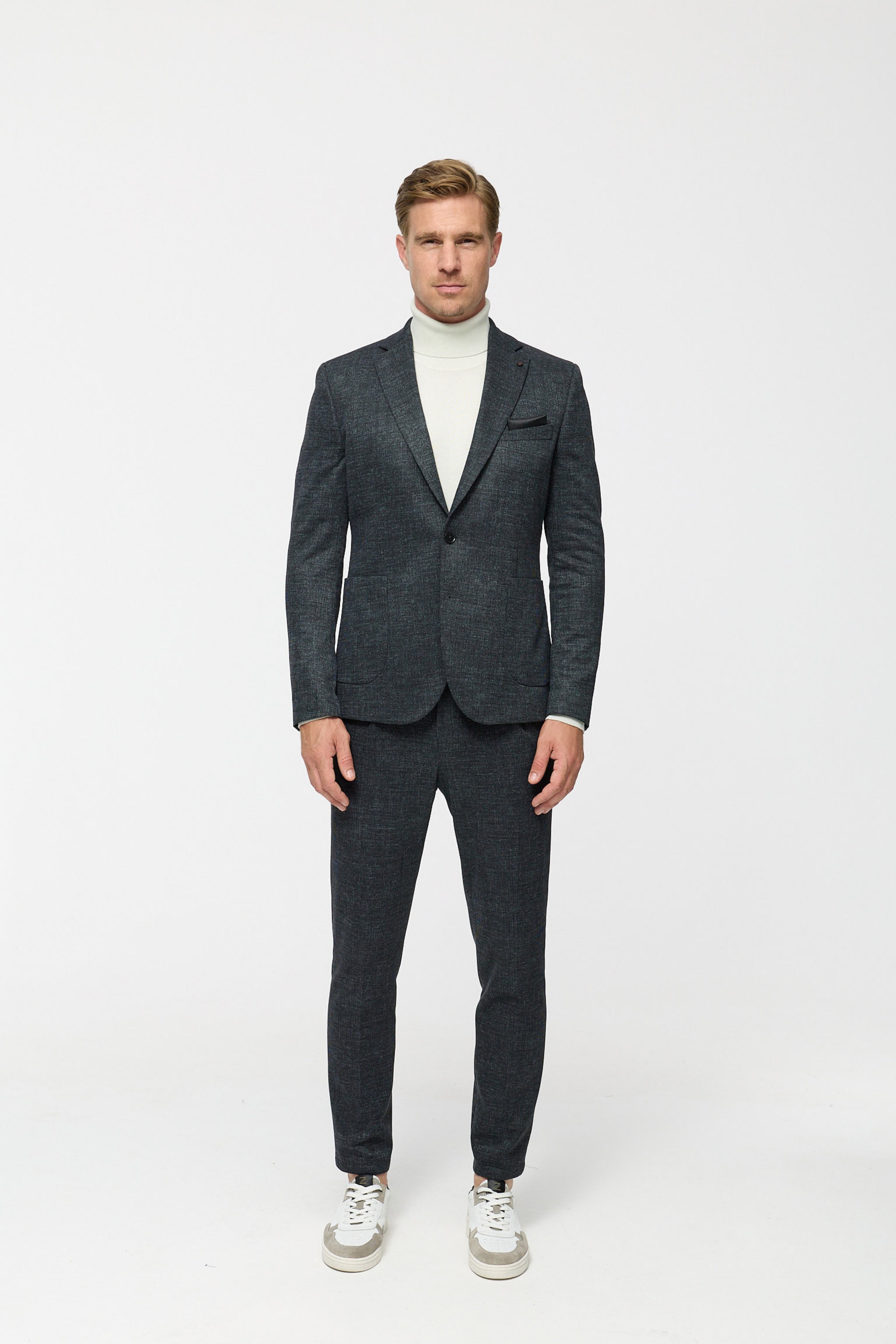 Jersey Sakko DiNick AT 232614-395 Anthrazit