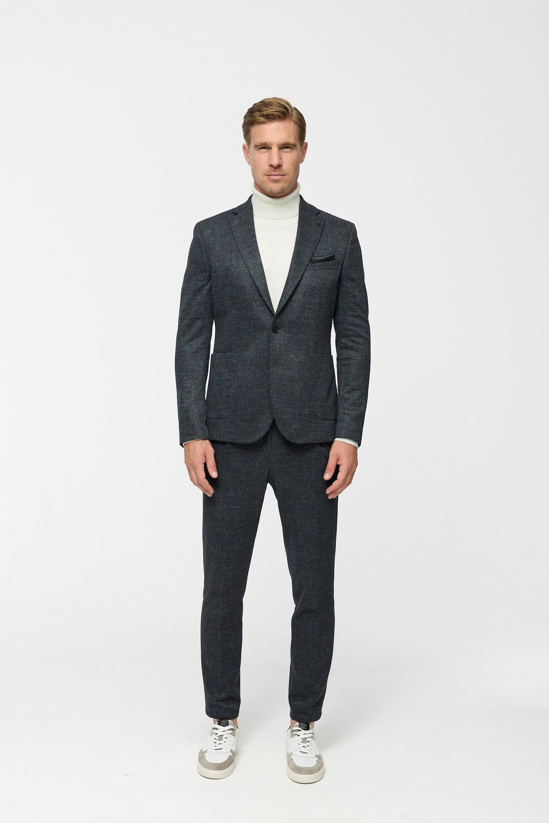 Jersey Sakko DiNick AT 232614-395 Anthrazit