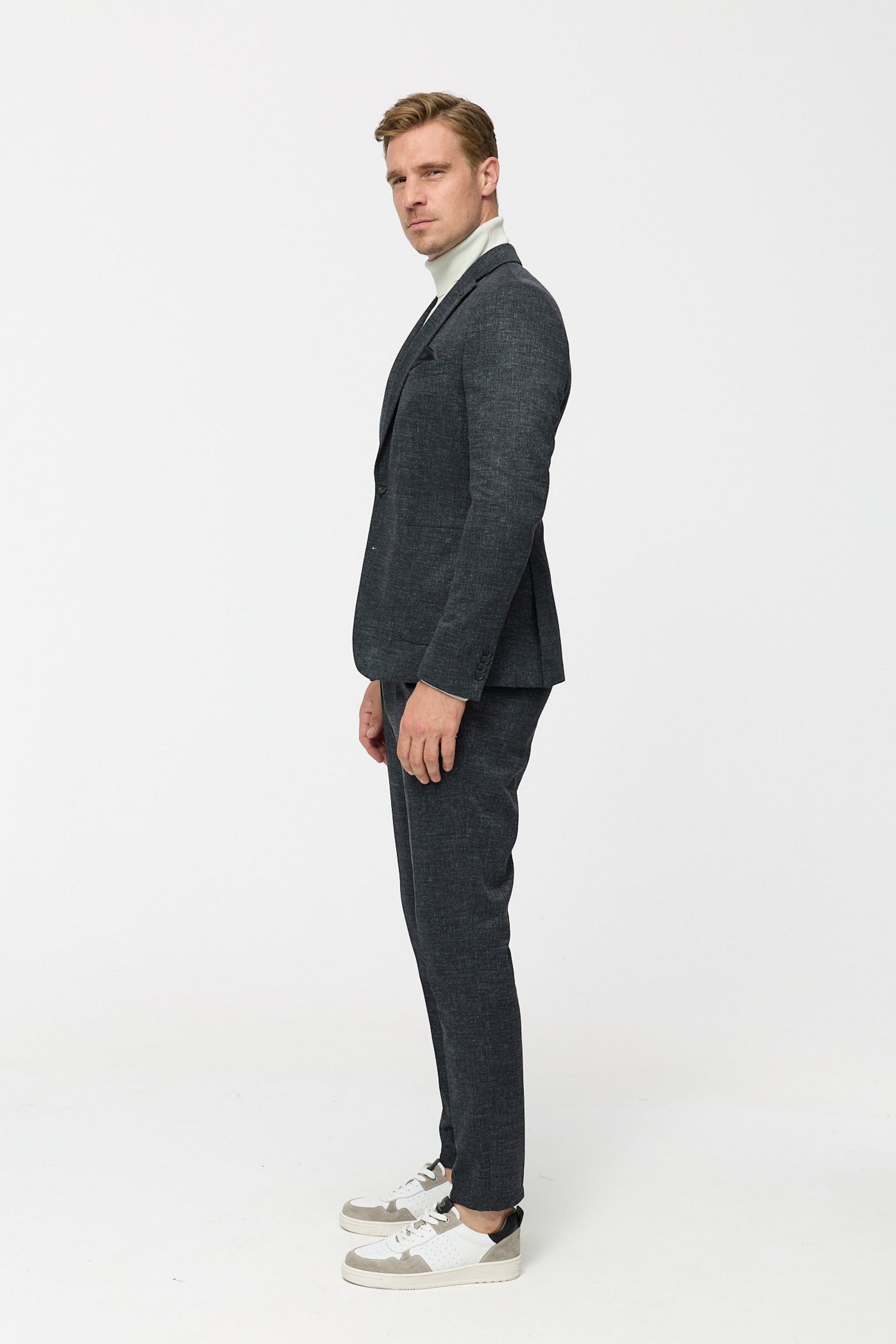 Jersey Sakko DiNick AT 232614-395 Anthrazit
