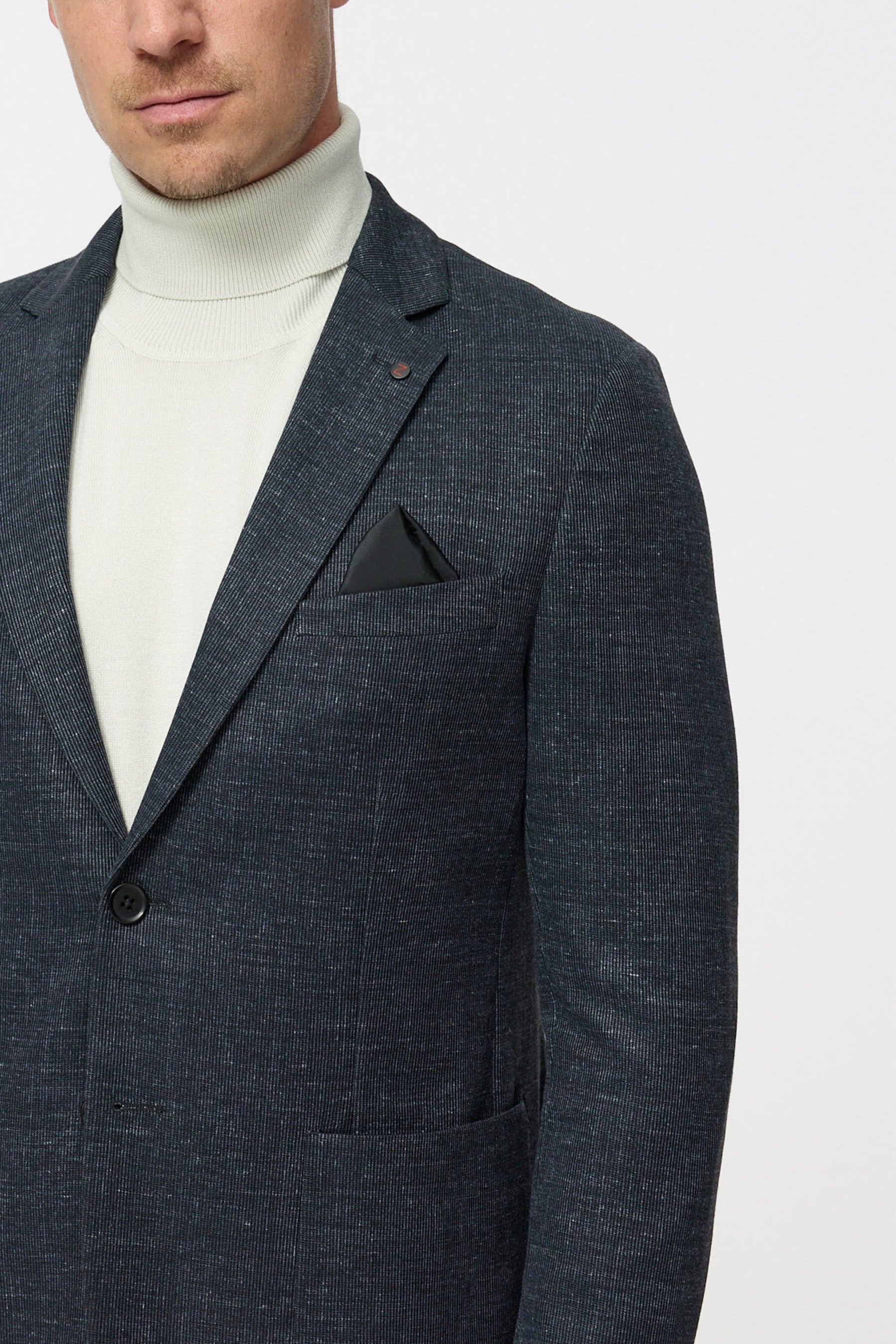 Jersey Sakko DiNick AT 232614-395 Anthrazit