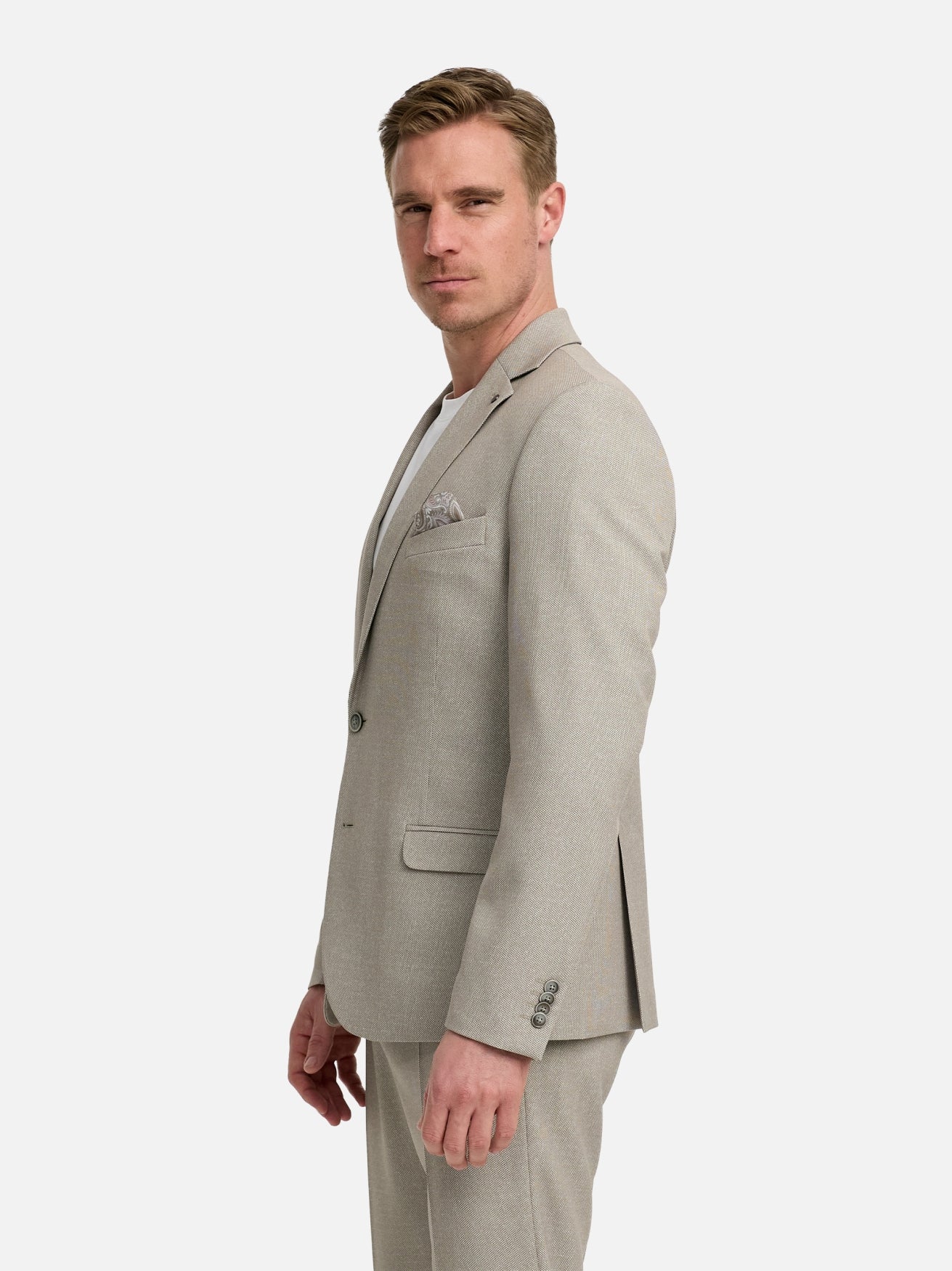 DiNick Sakko Slim Fit | Lt. Beige