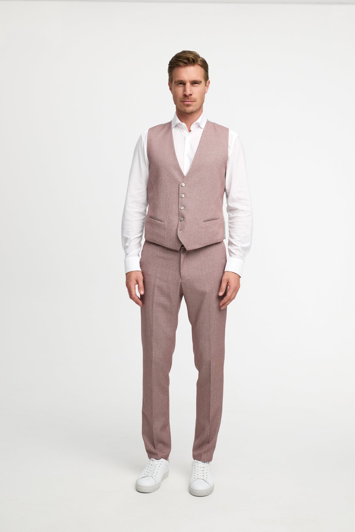 DiSpartaflex SE Anzughose Modern Fit | Med. Rose