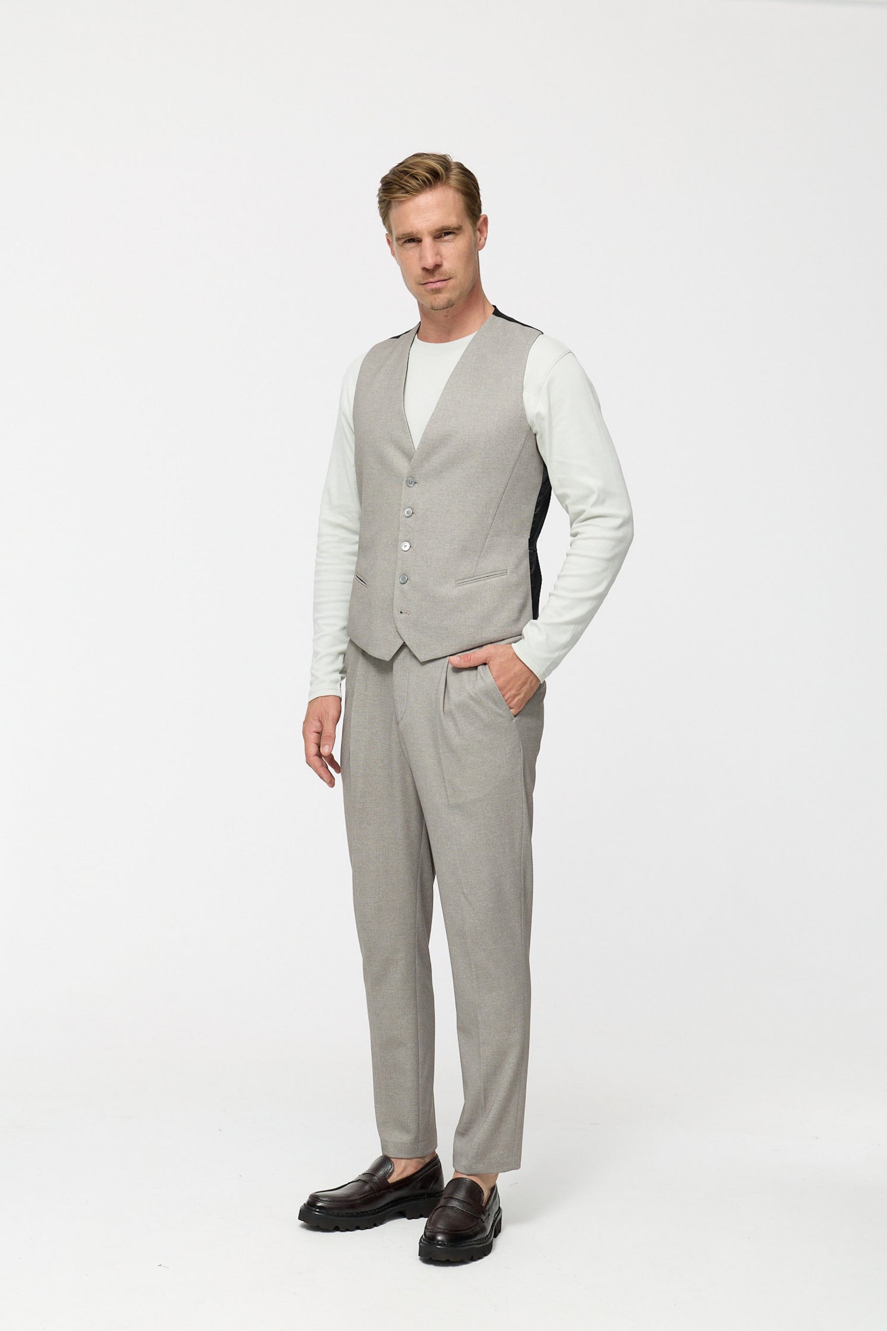 Jersey Weste DiWesley RV 251617-250 Beige