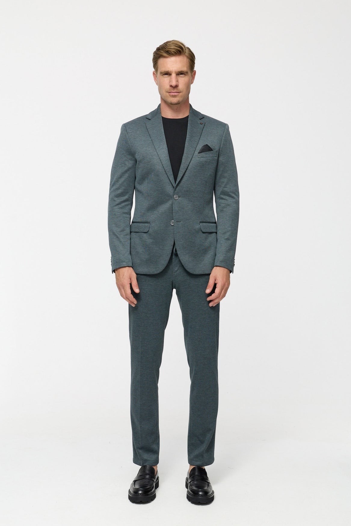 Jersey Sakko DiNick 251617-370 | Dk. Grey