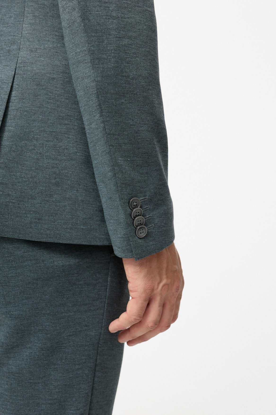 Jersey Sakko DiNick 251617-370 | Dk. Grey