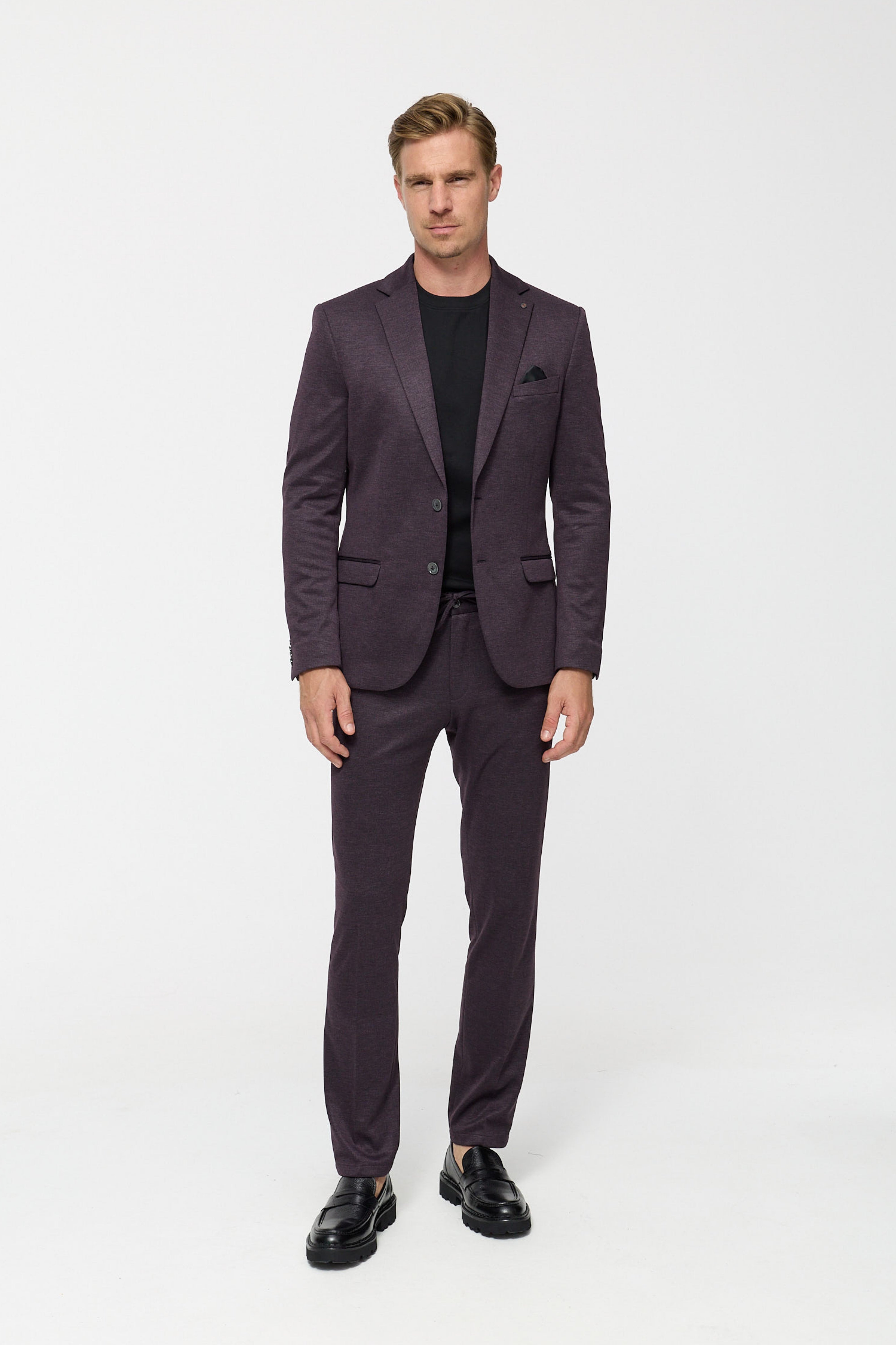 Jersey Anzug 251617-580 Dark Red