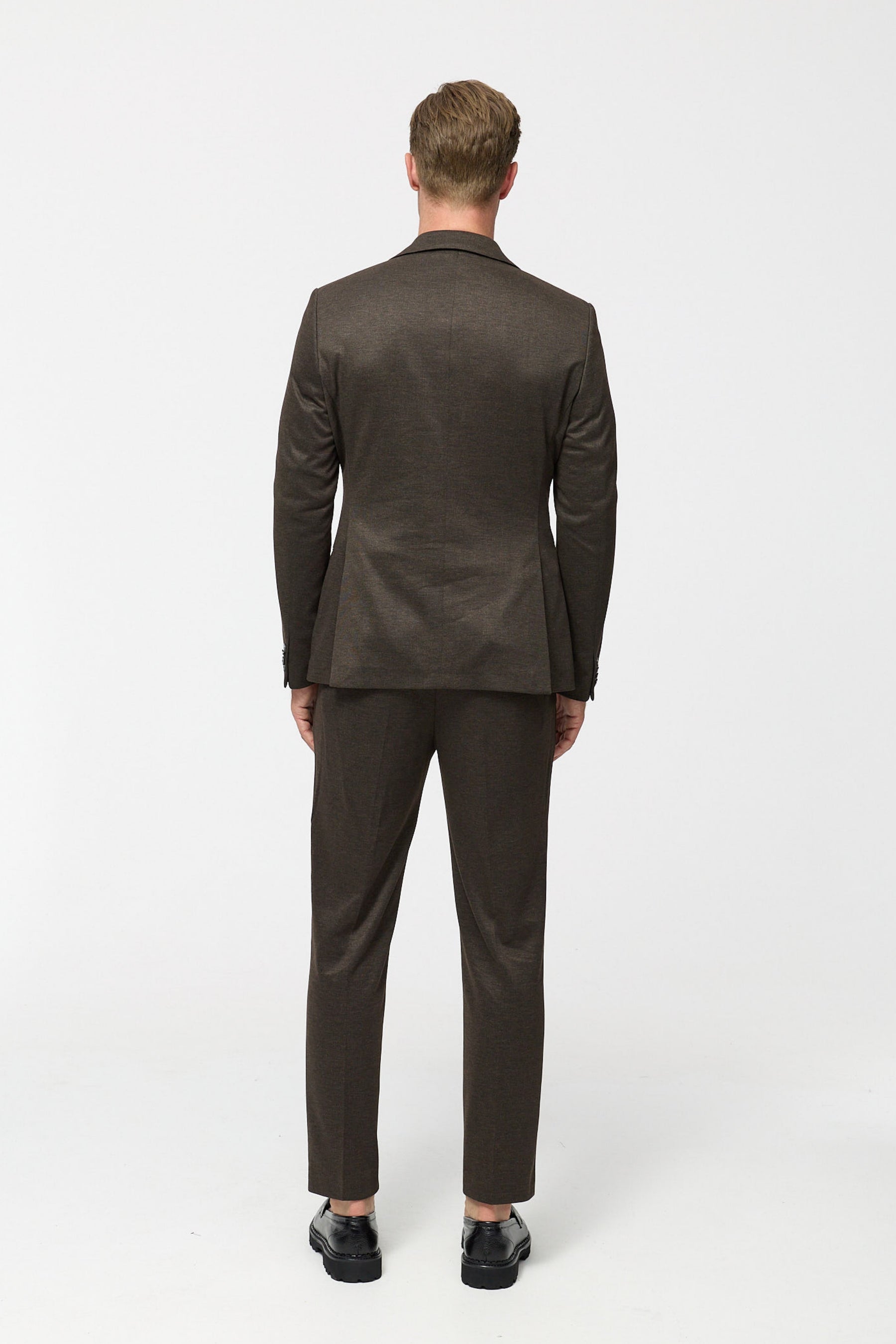 Jersey Sakko DiNick 251617-890 Dark Brown