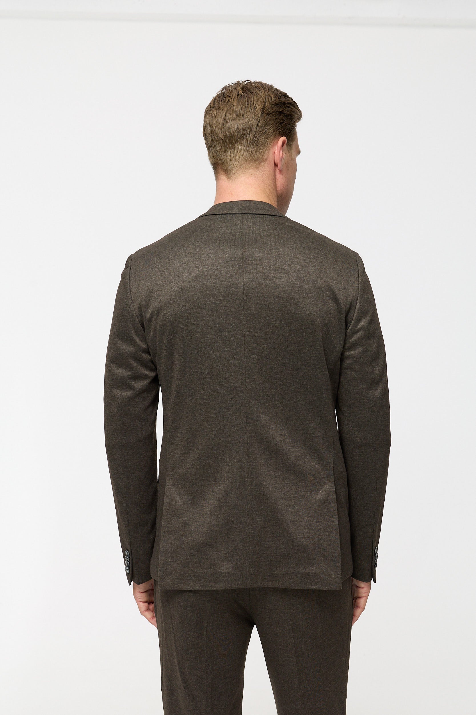 Jersey Sakko DiNove AP 251617-890 Dark Brown