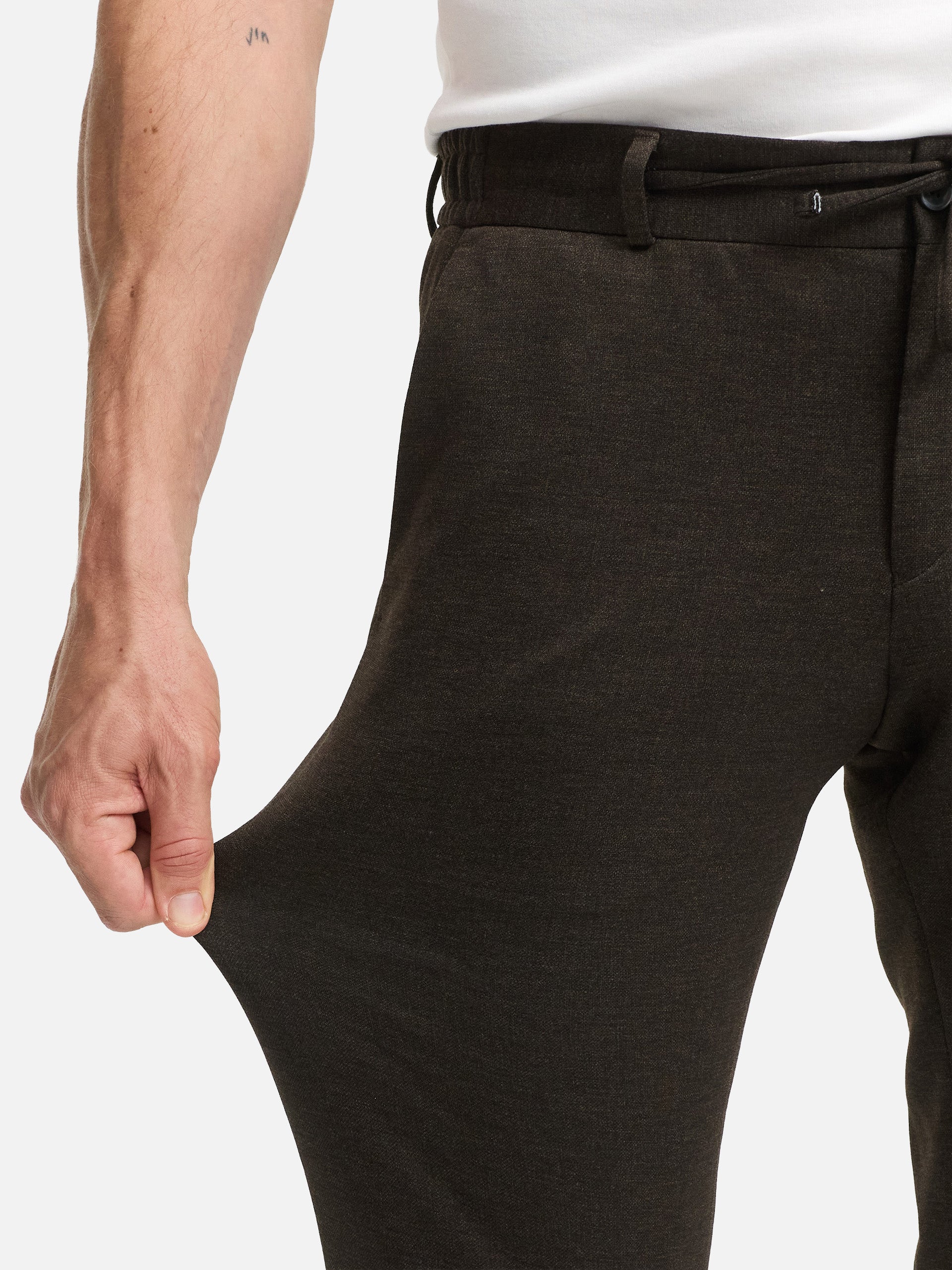 DiSpartaflex SE Anzughose Modern Fit | Dk. Brown