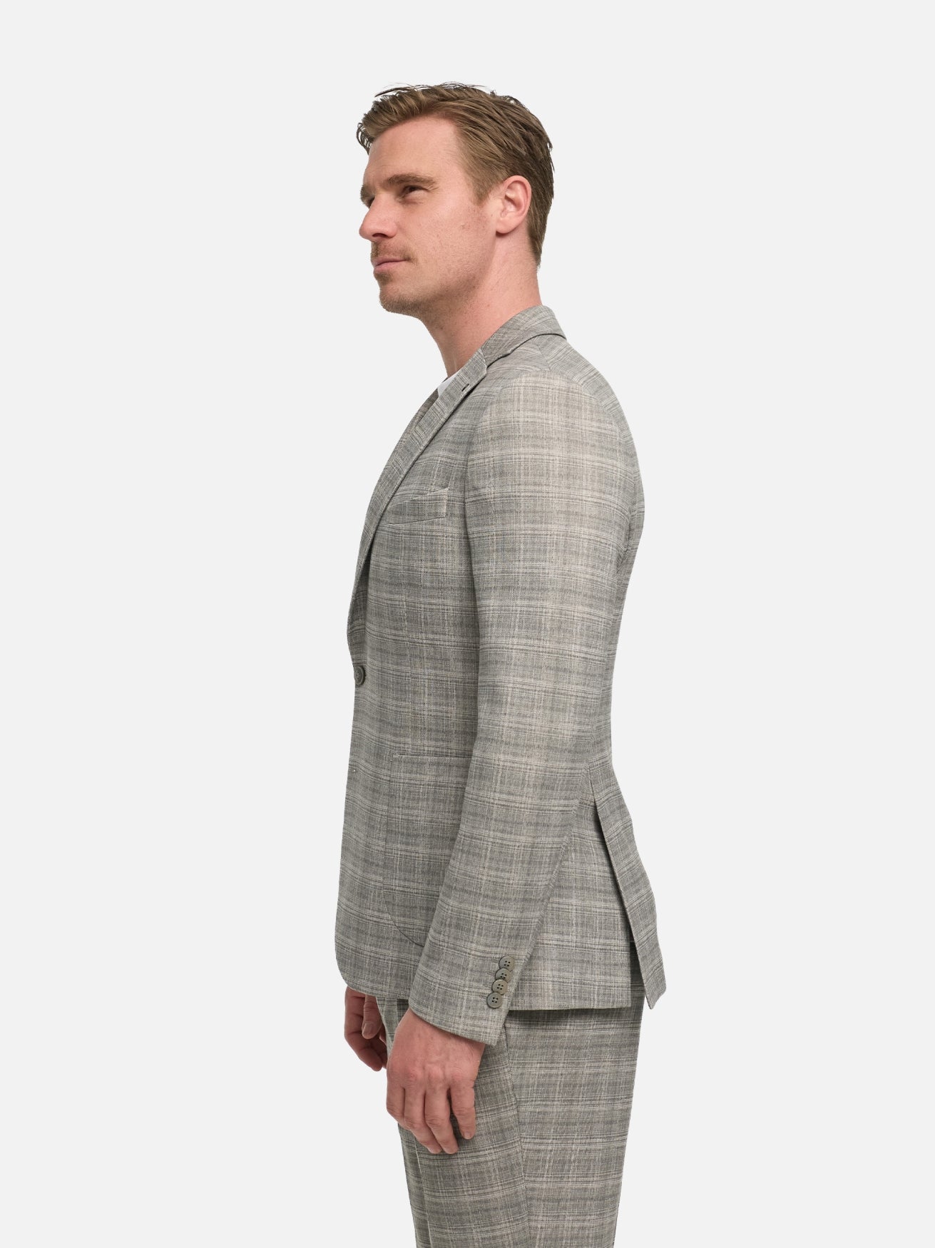 Herren Sakko DiNick AT in Dk. Grey, Seitenansicht