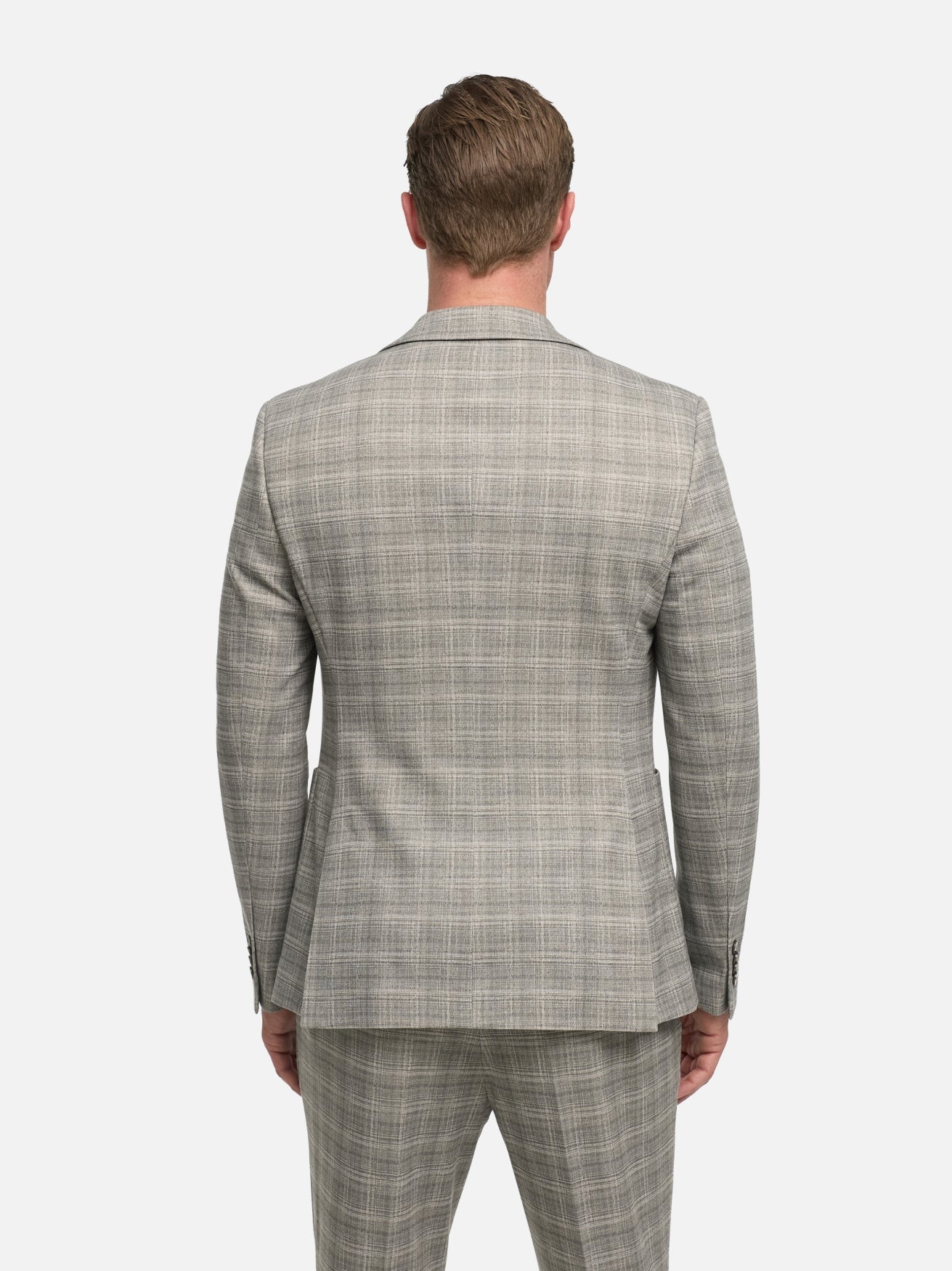 Herren Sakko DiNick AT in Dk. Grey, Rückansicht