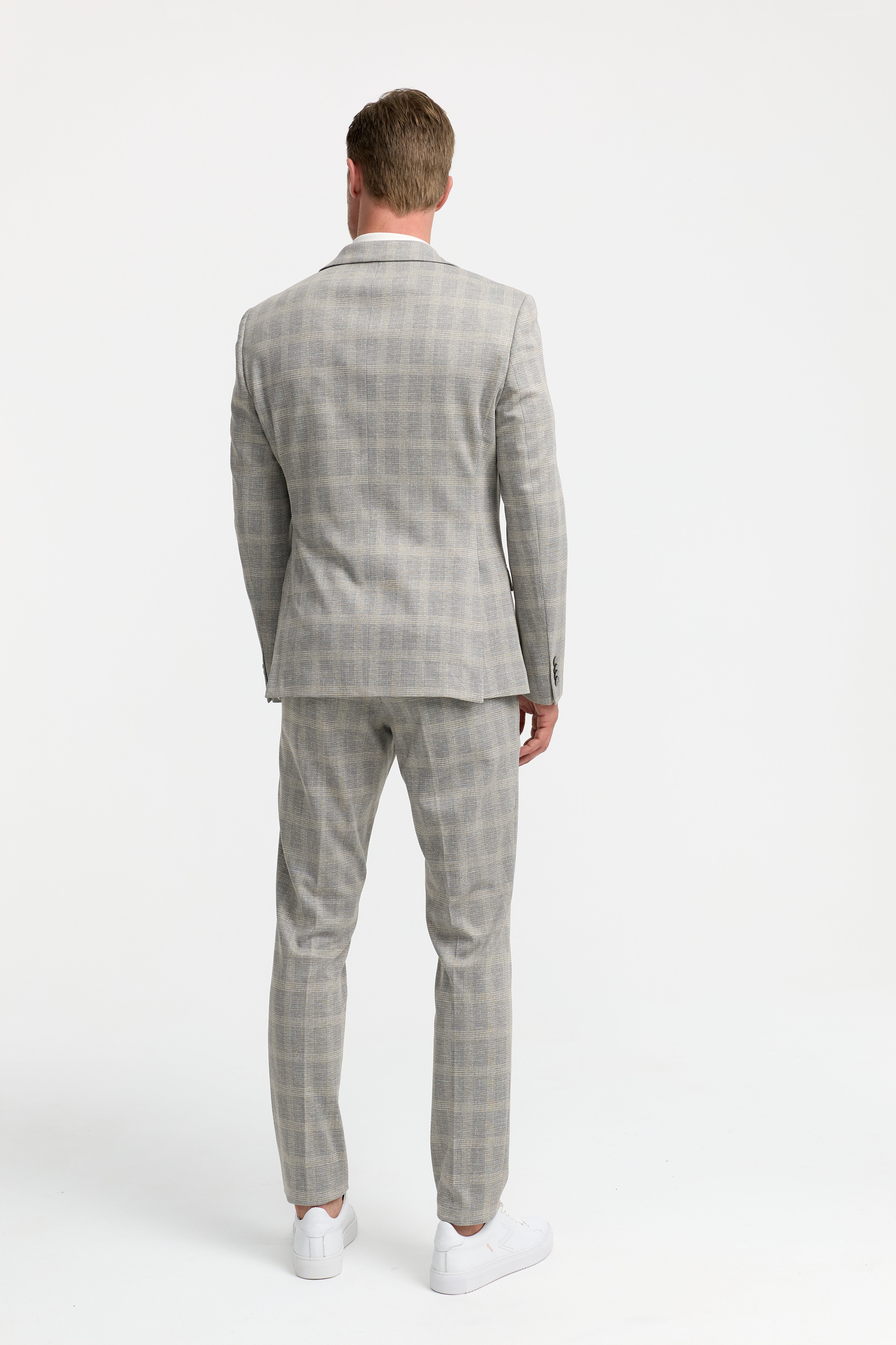 Jersey Sakko DiNick 251669-250 Grau/Sand