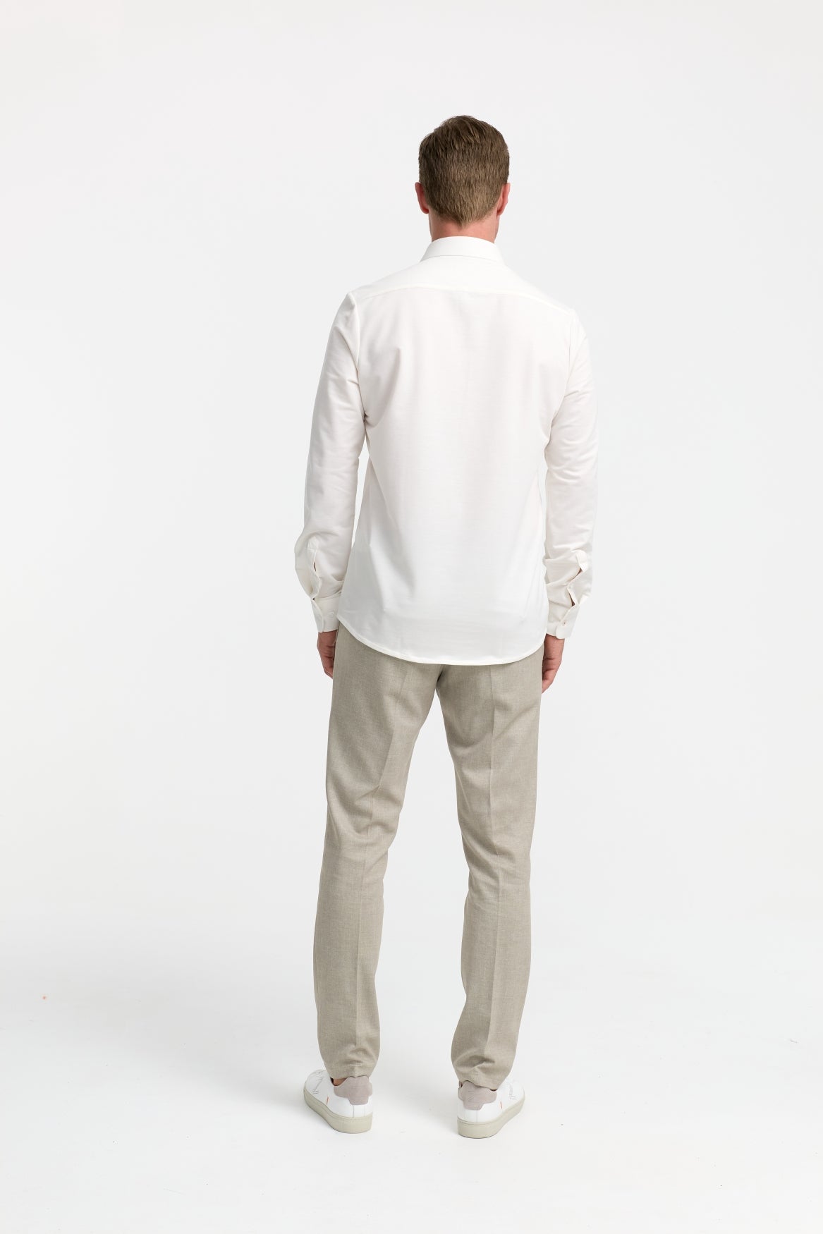 Herren Hemd DiHans in Offwhite, Rückansicht