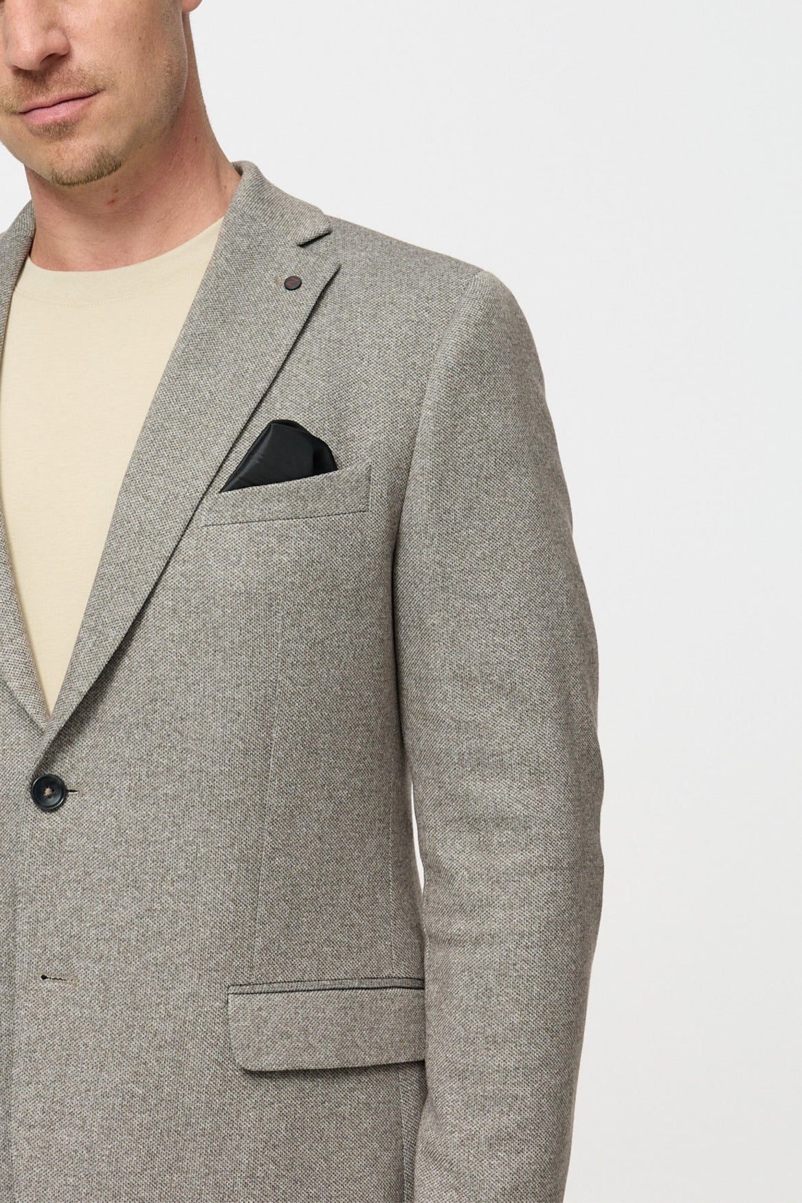 Jersey Sakko DiNick 252612-250 | Med. Beige