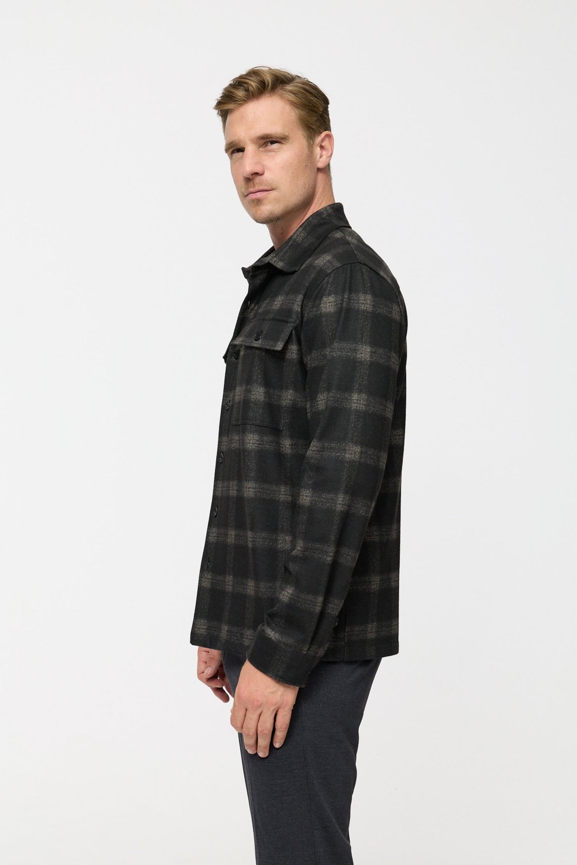 DiTyler Overshirt Regular Fit | Dk. Brown