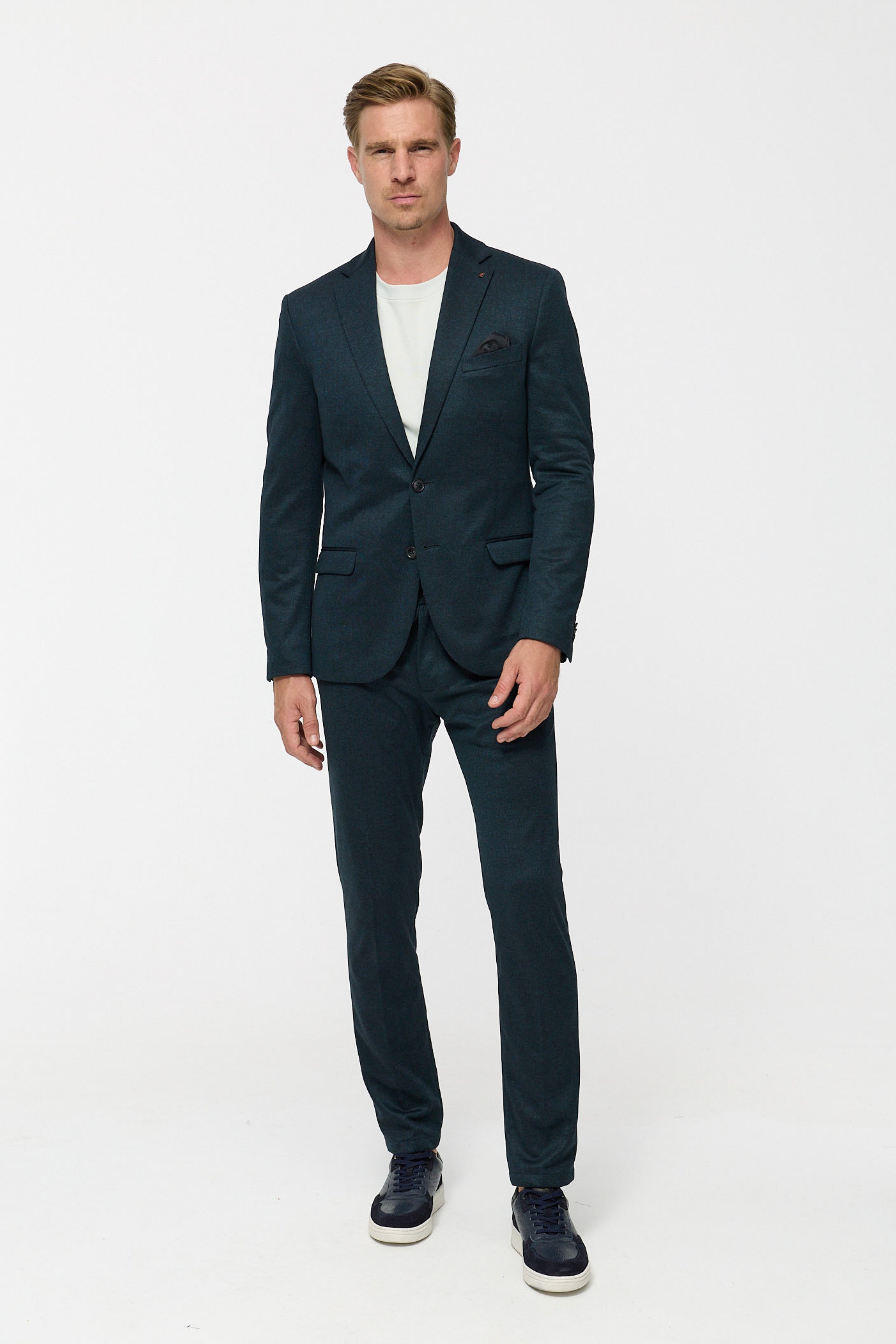 Jersey Anzug 252689-795 Petrol