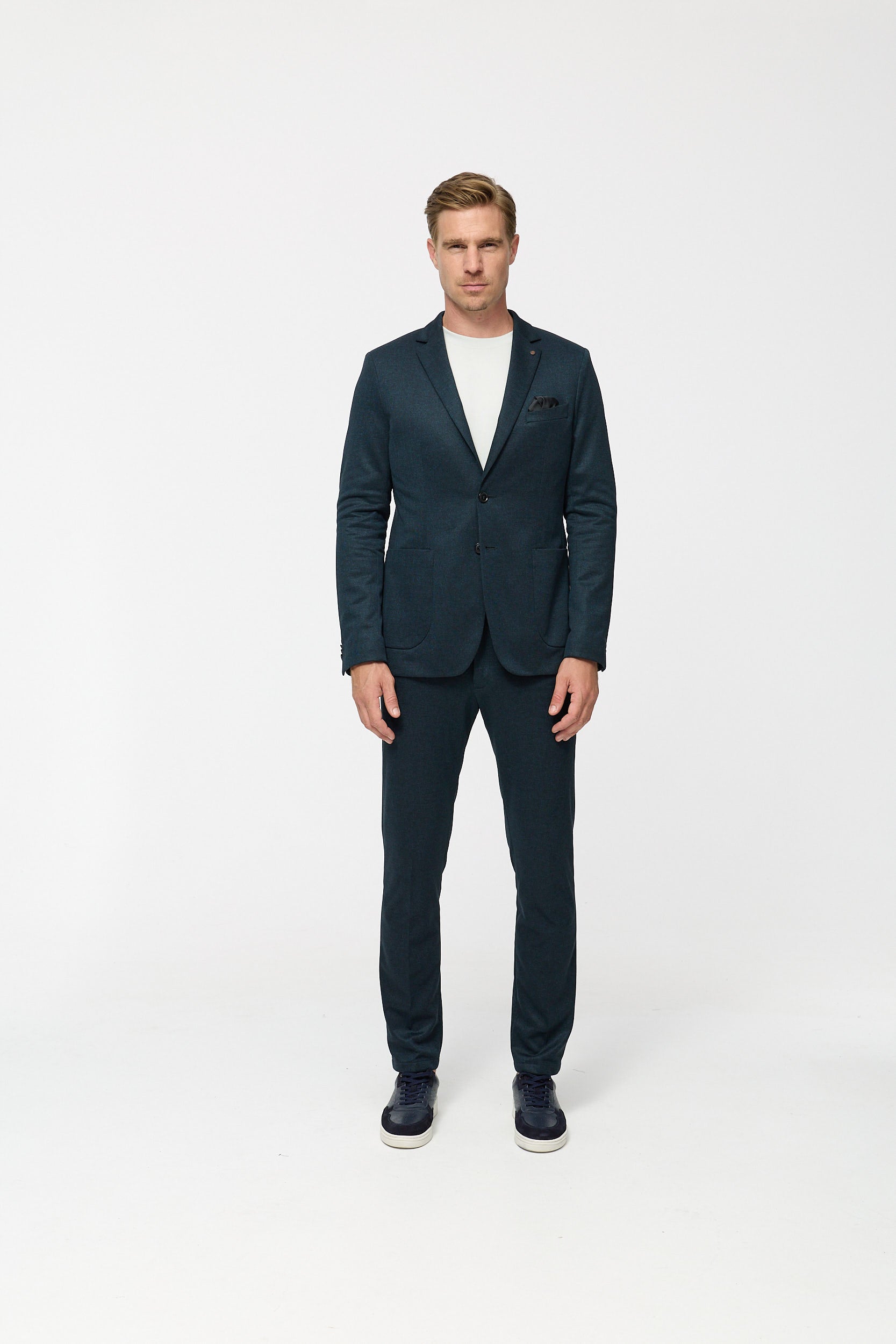 Jersey Sakko DiNove 252689-795 | Petrol