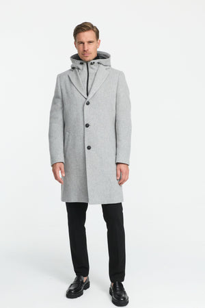 Mantel DiArvid 252814-330 Grey