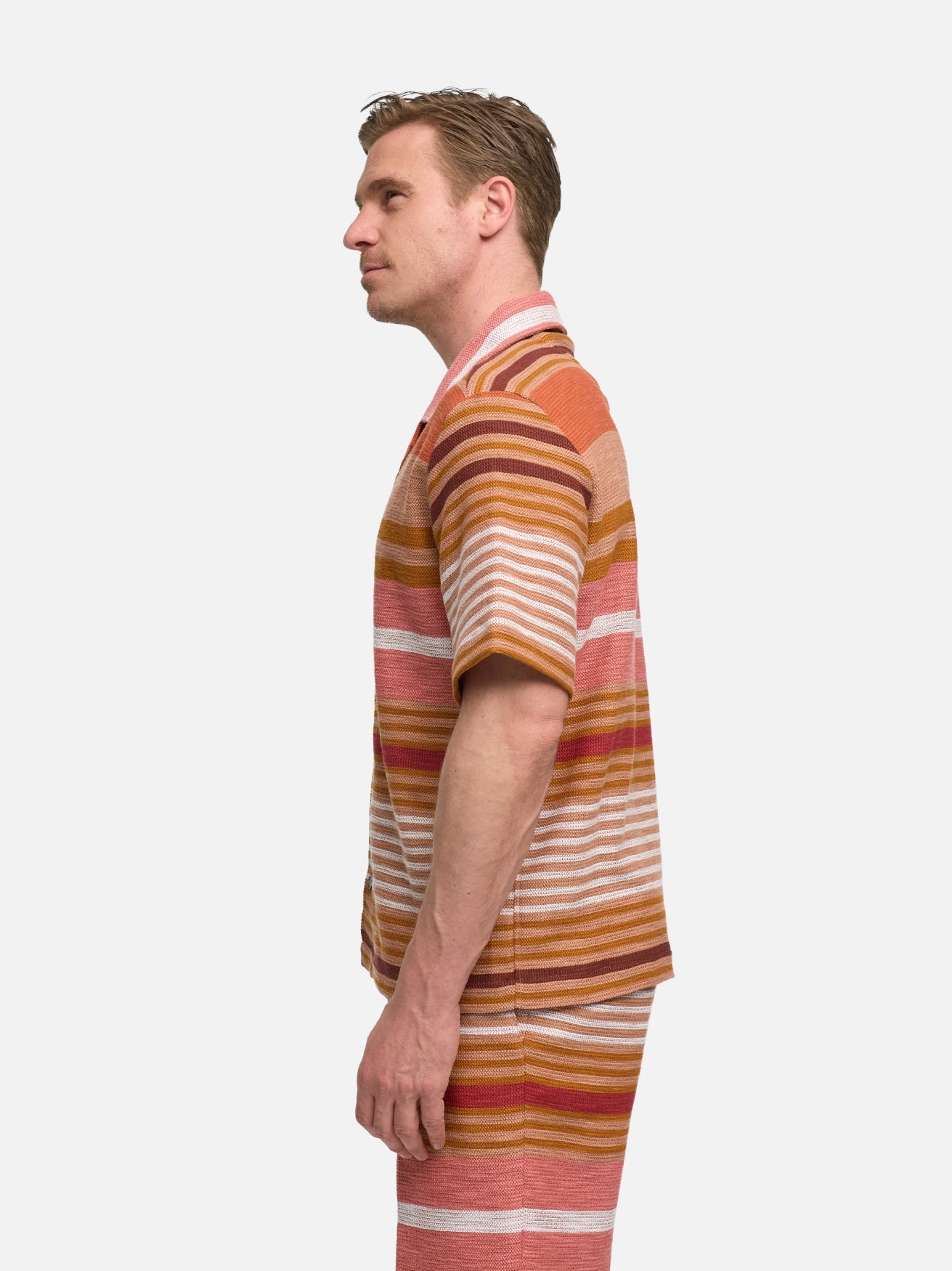 DiCarlo Hemd Slim Fit | Dk. Beige