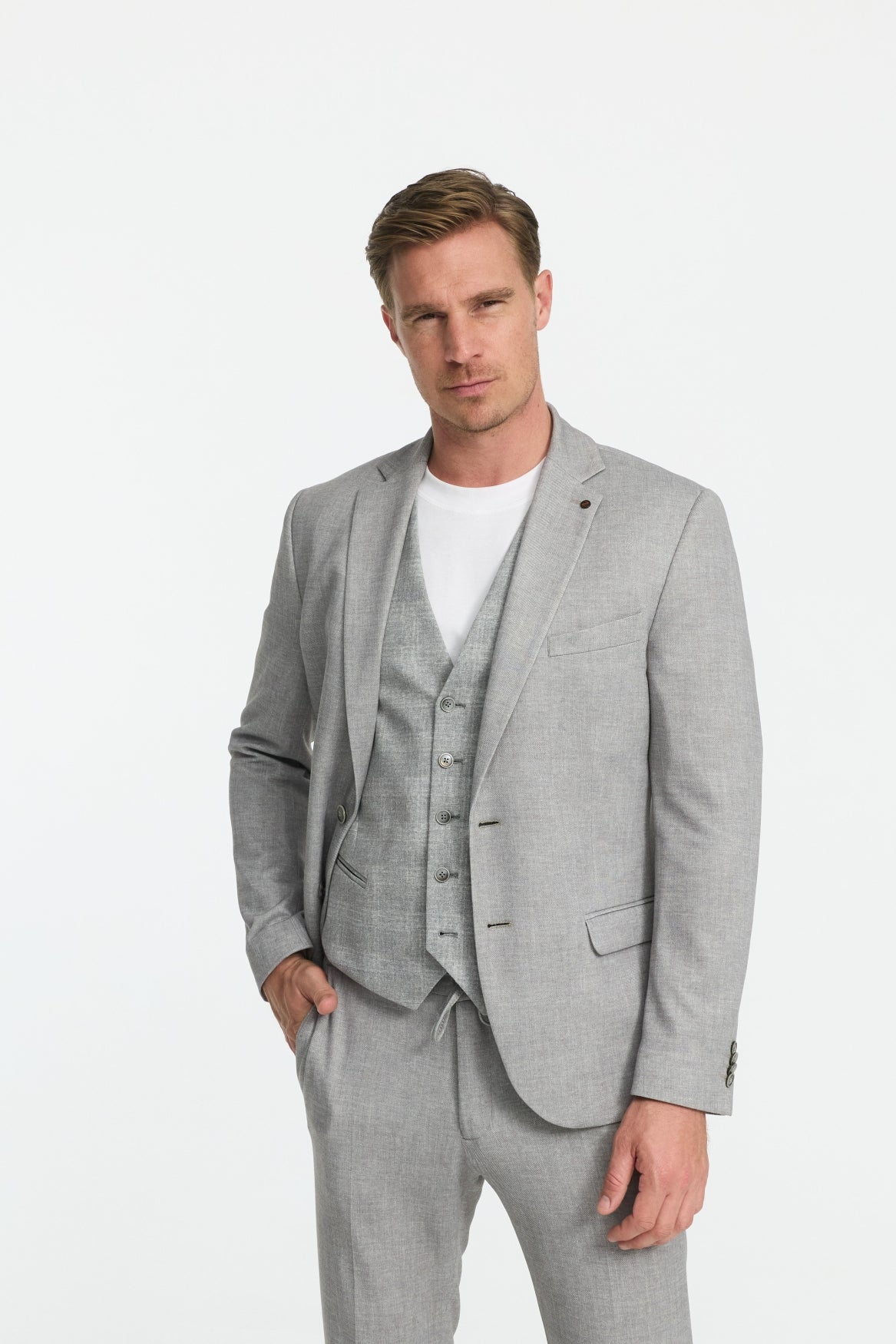 Sakko DiNick 261617-330 | Med. Grey