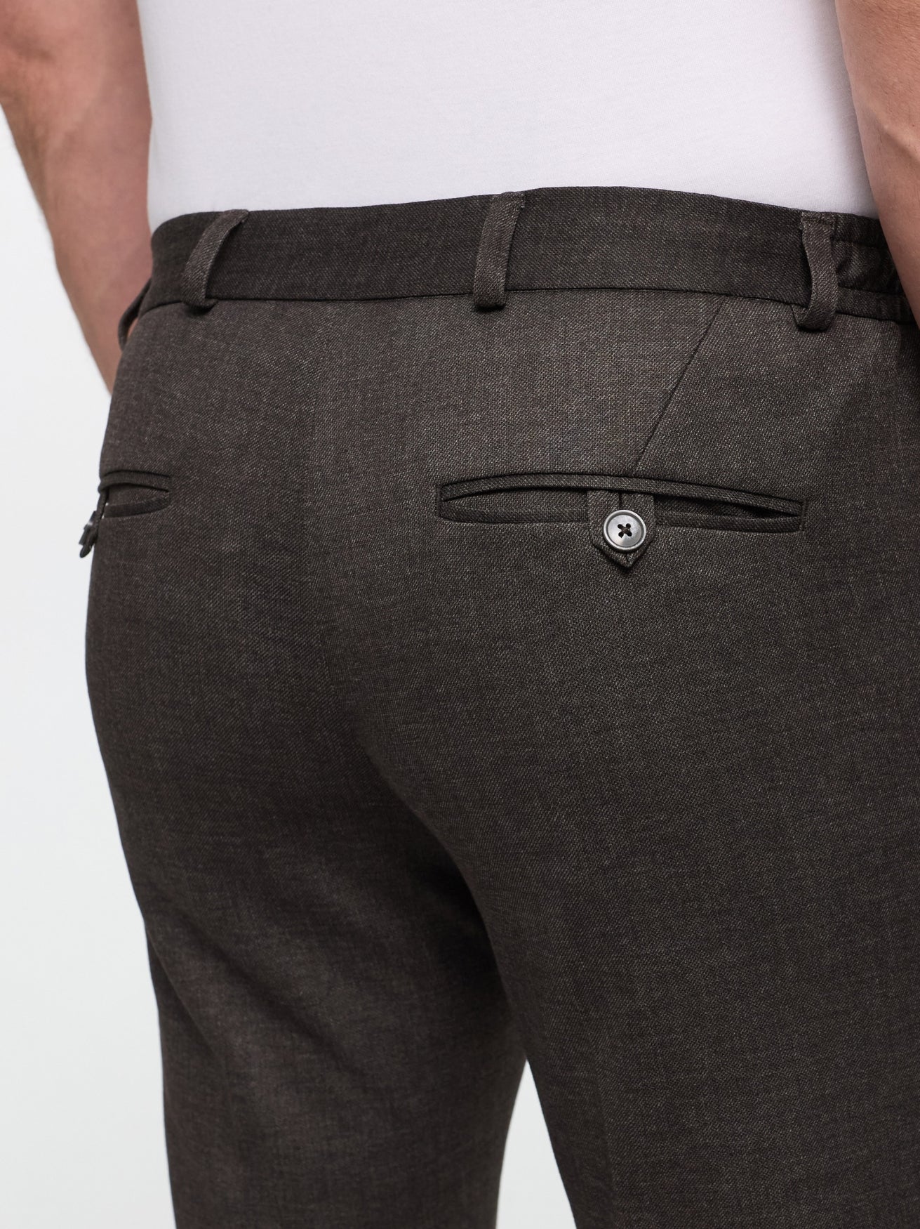 DiSpartaflex SE Anzughose Modern Fit | Dk. Brown