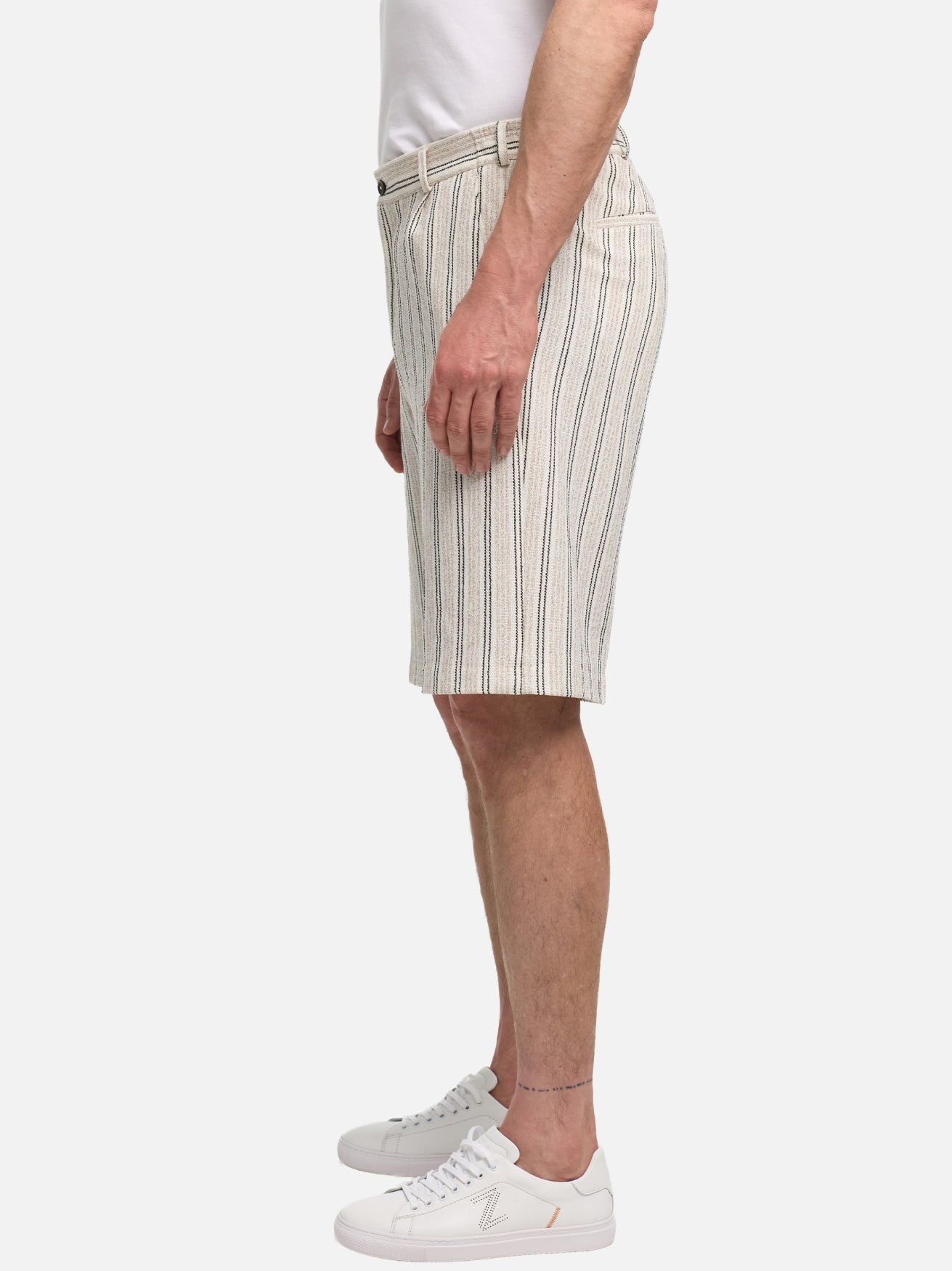 Herren Shorts DiPino SE in Med. Beige, Seitenansicht