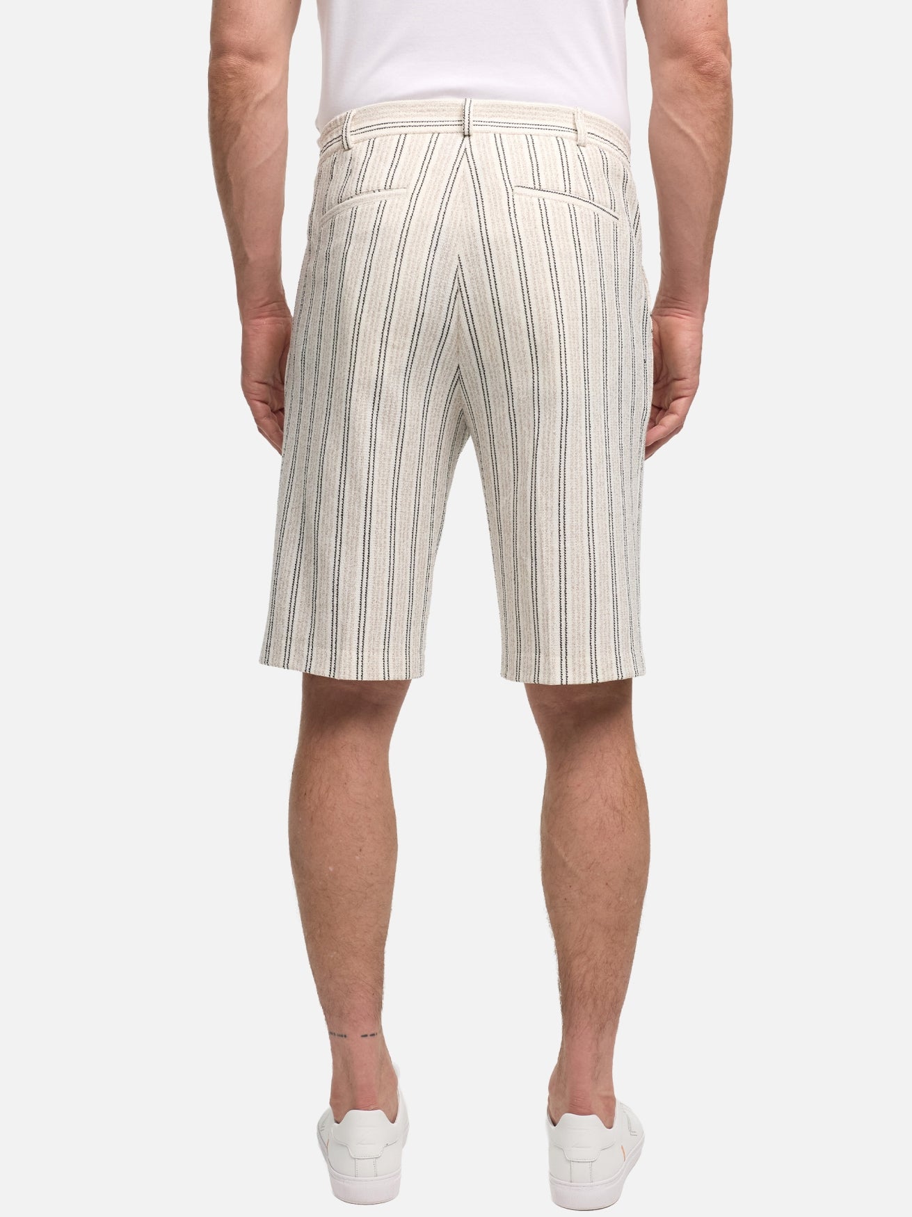 Herren Shorts DiPino SE in Med. Beige, Rückansicht