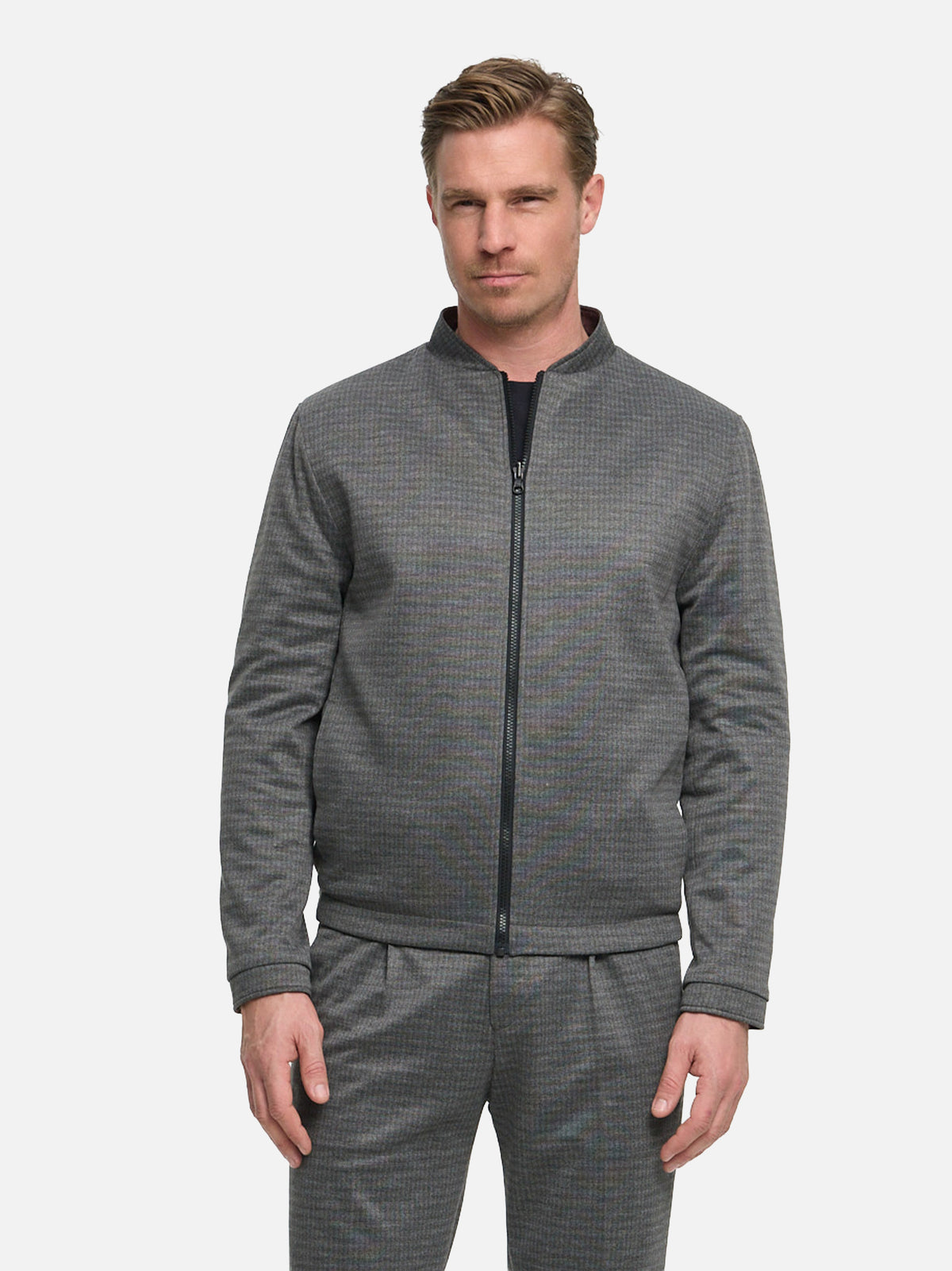 DiRevaudio Blouson Regular Fit | Dk. Grey