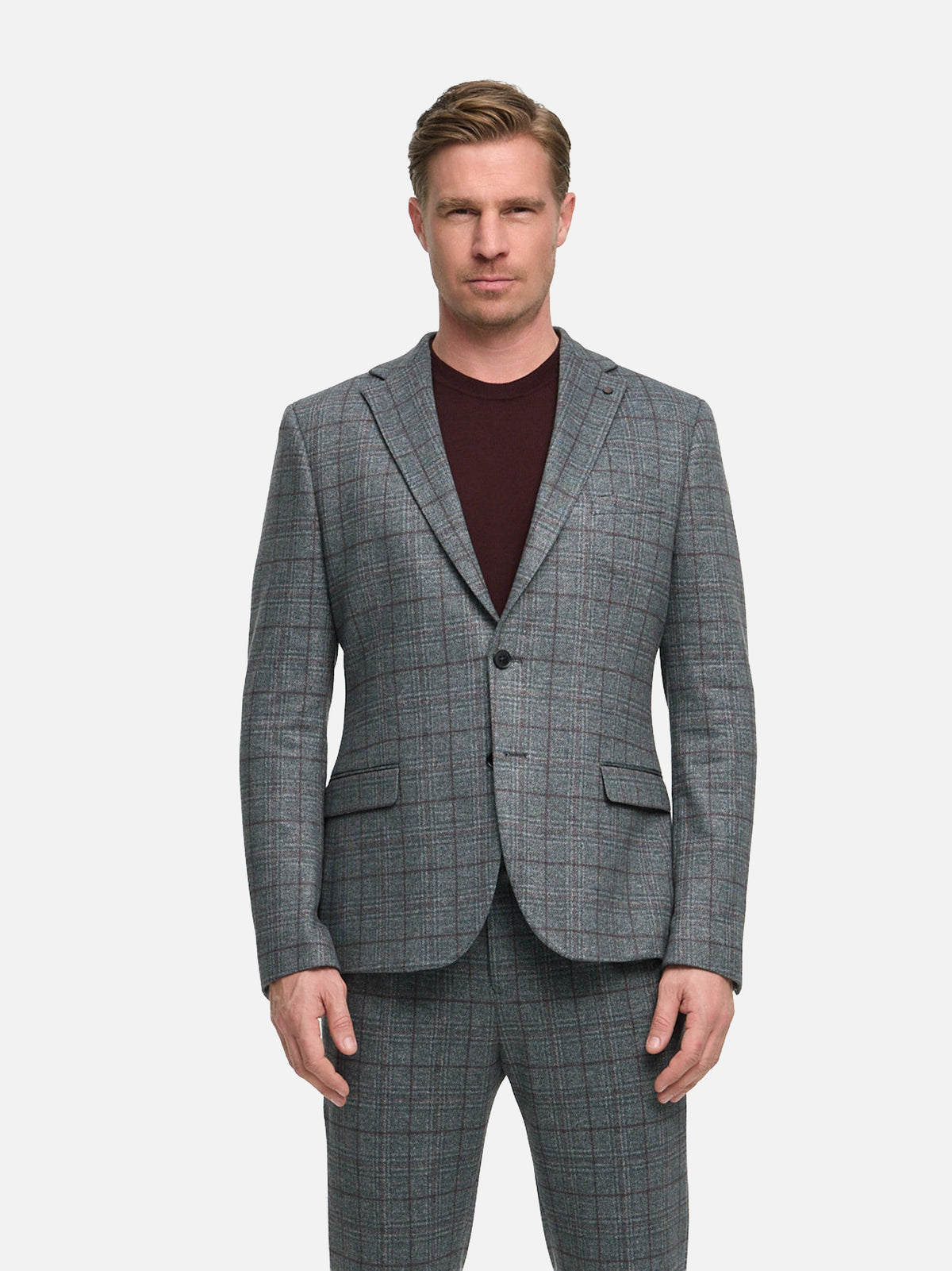 DiNick Sakko Slim Fit Dk. Grey – Bestandteil des Anzugs