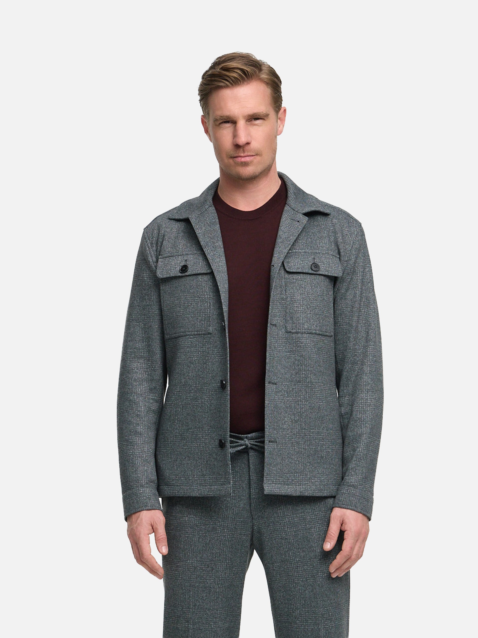 DiTheo 2 Overshirt Regular Fit | Dk. Grey
