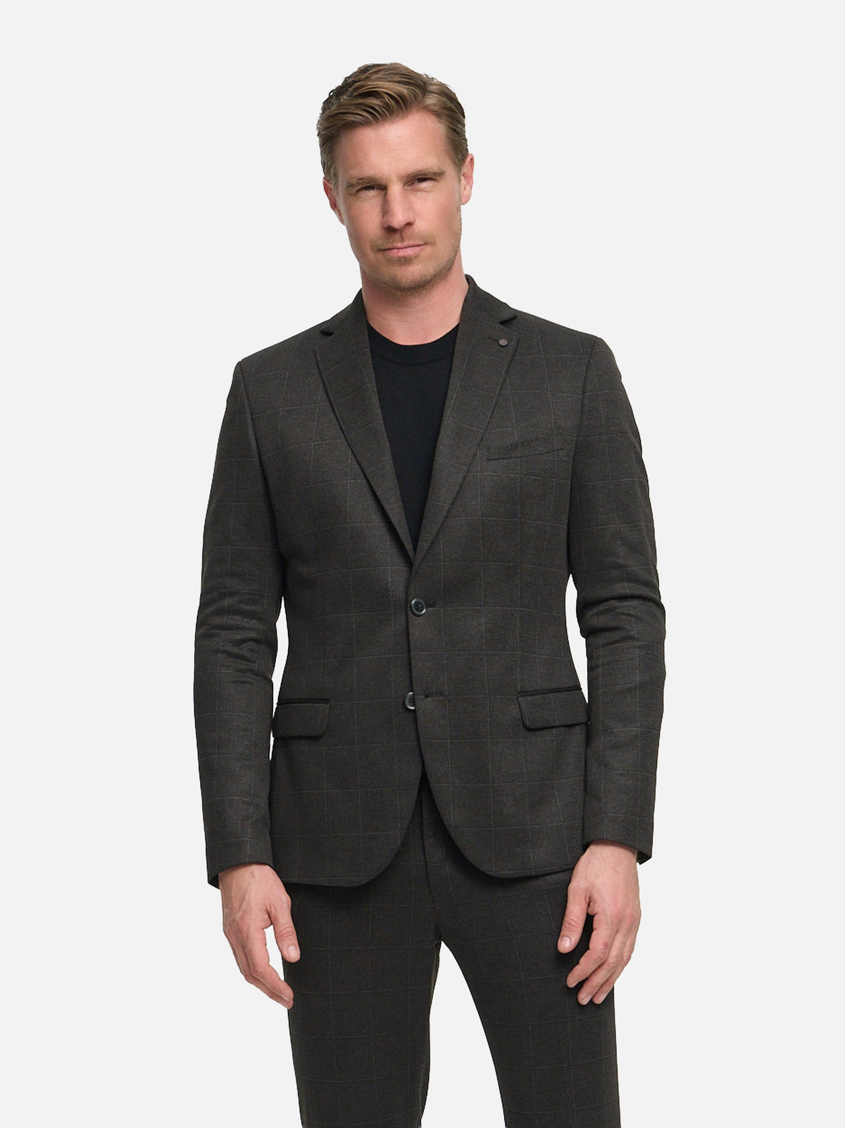 DiNick Sakko Slim Fit Dk. Brown – Bestandteil des Anzugs