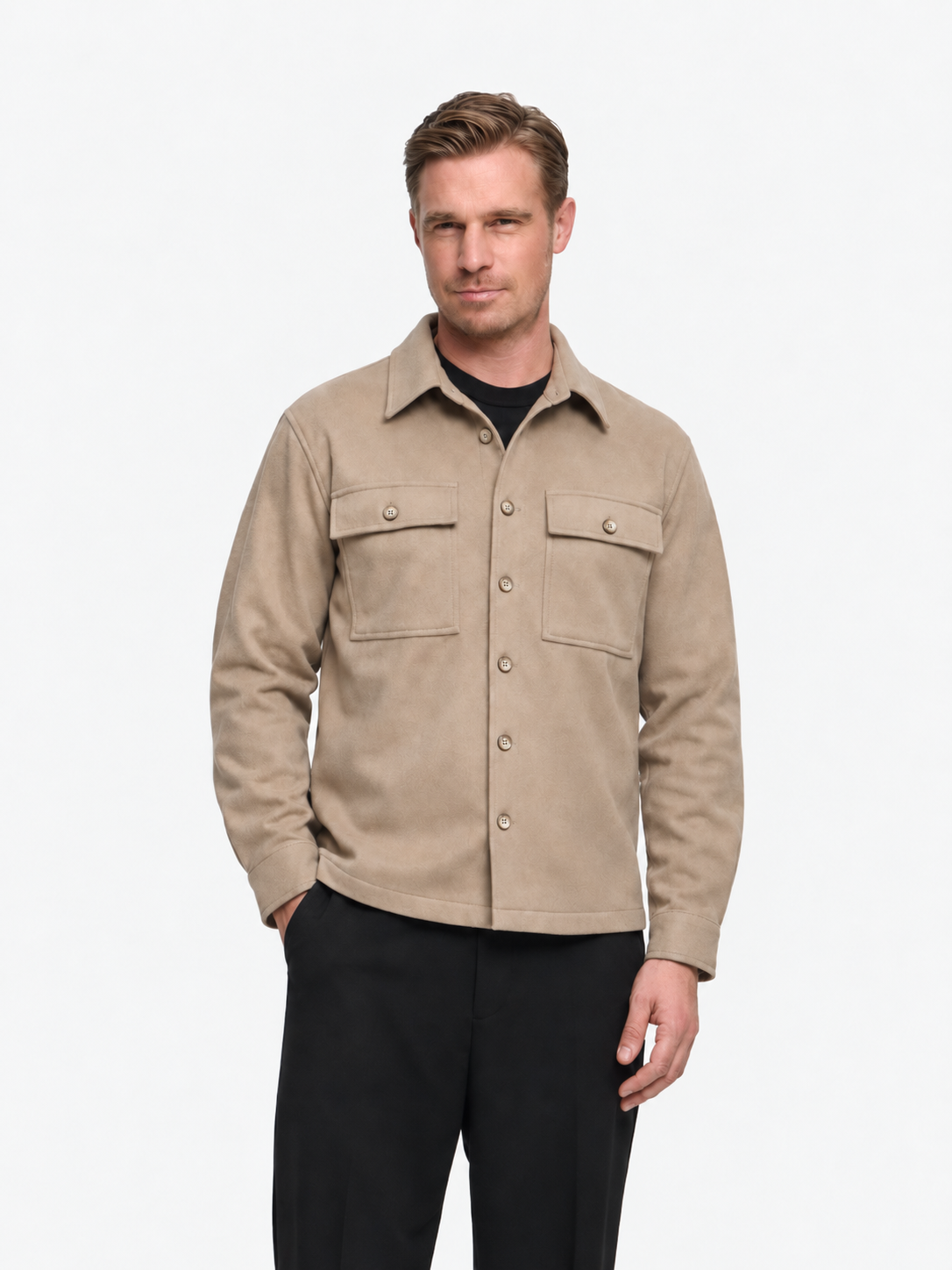 DiTyler Overshirt Regular Fit | Med. Beige