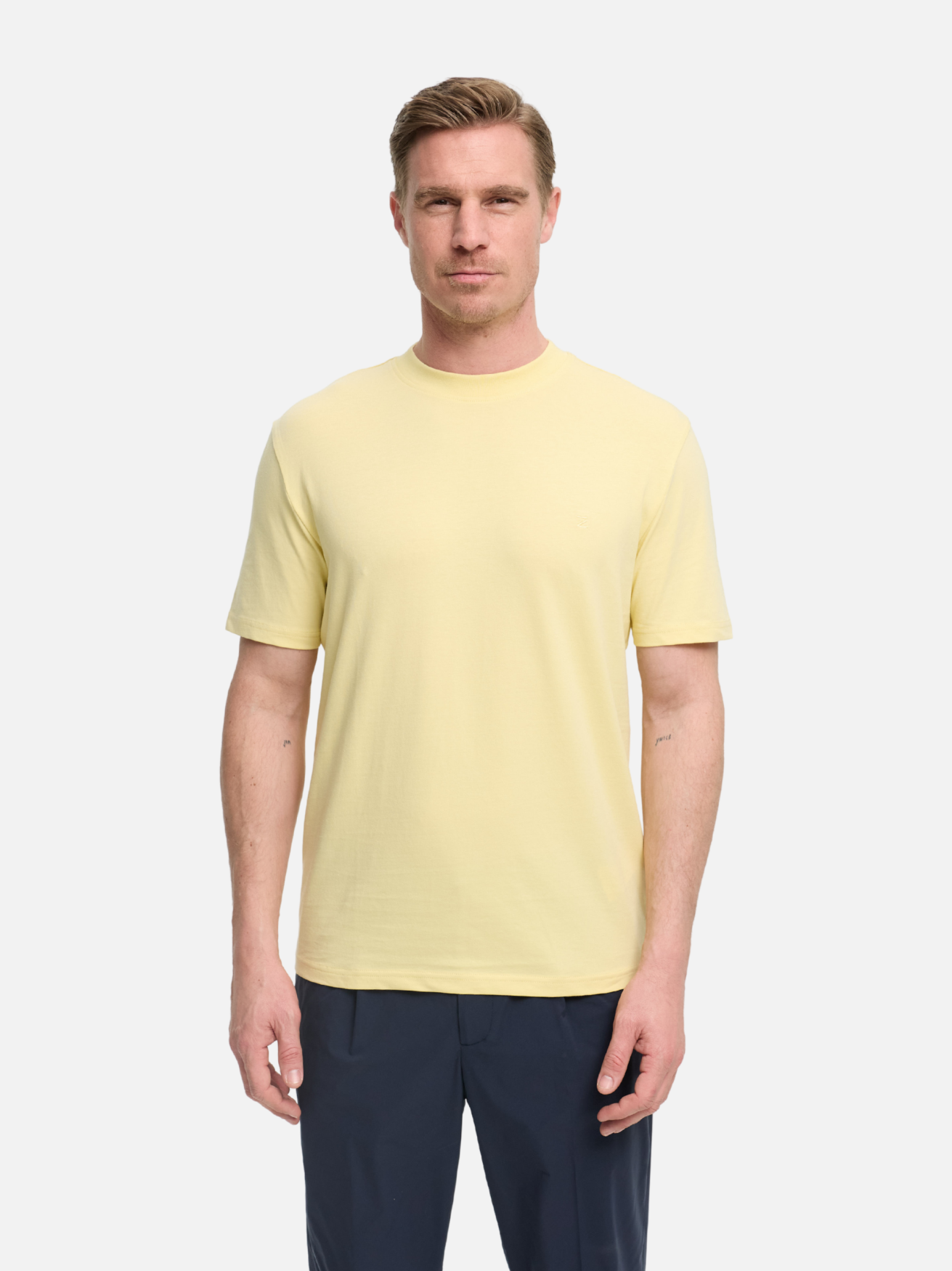 DiFlo T-Shirt Slim Fit | Lt. Yellow