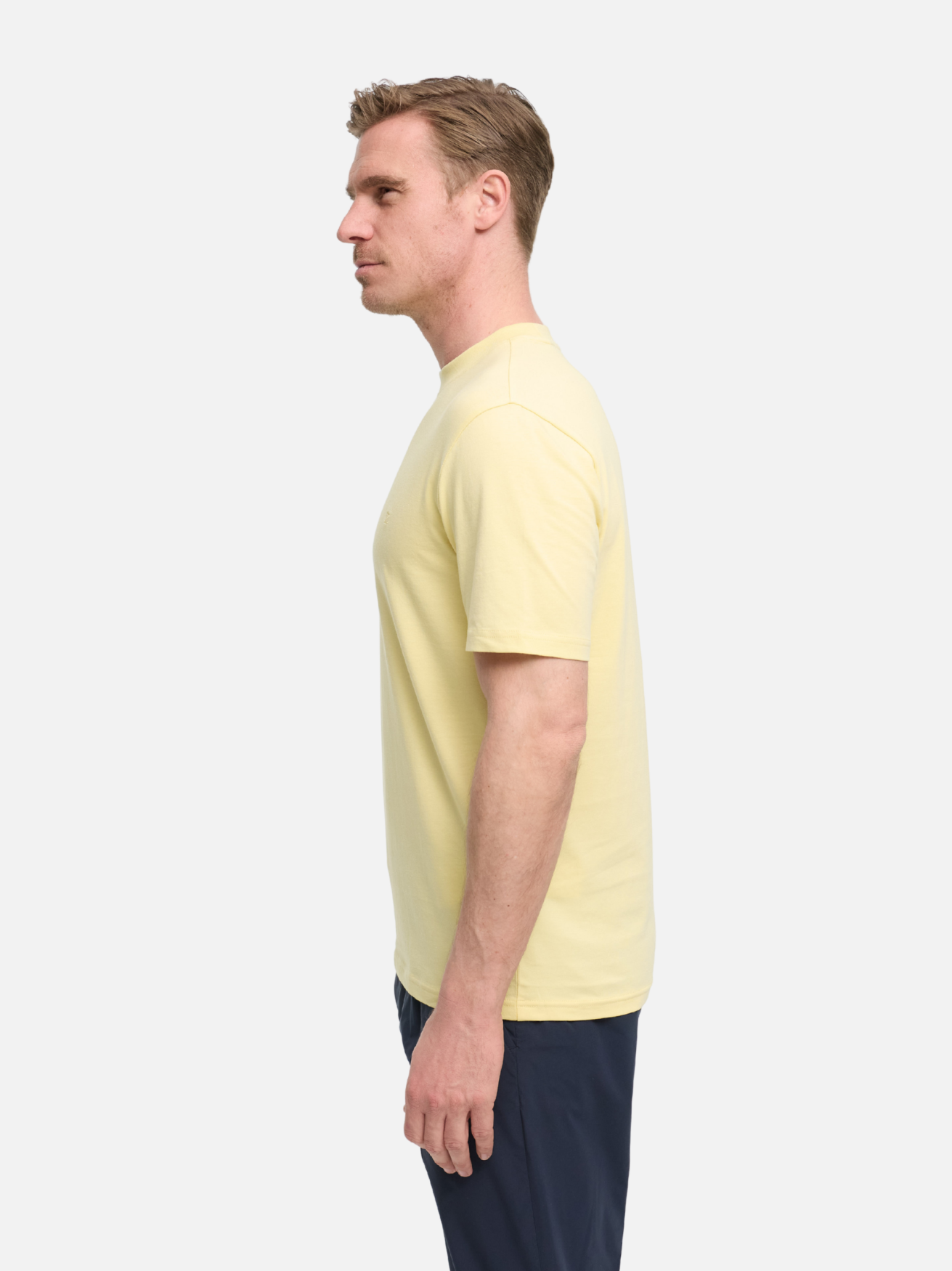 Herren T-Shirt DiFlo in Lt. Yellow, Seitenansicht