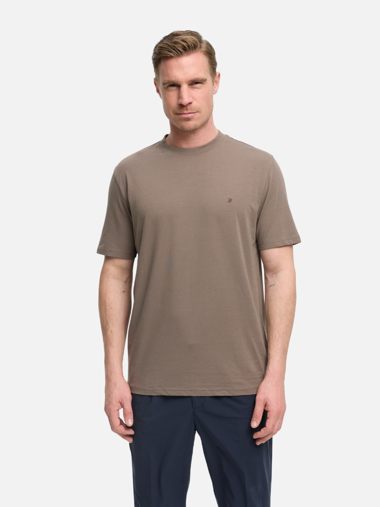 DiFlo T-Shirt Slim Fit | Med. Brown