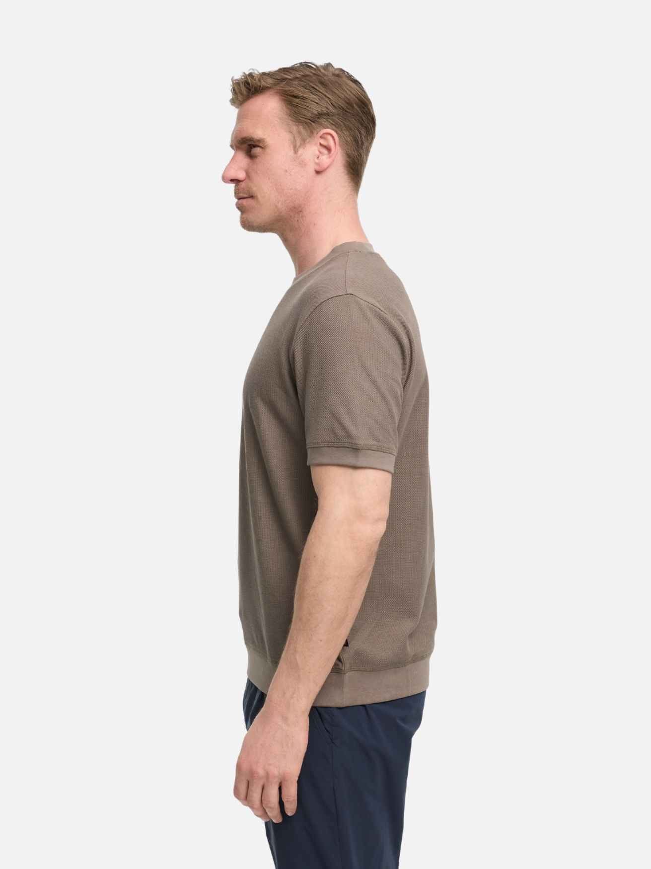 DiRico T-Shirt Slim Fit | Med. Brown