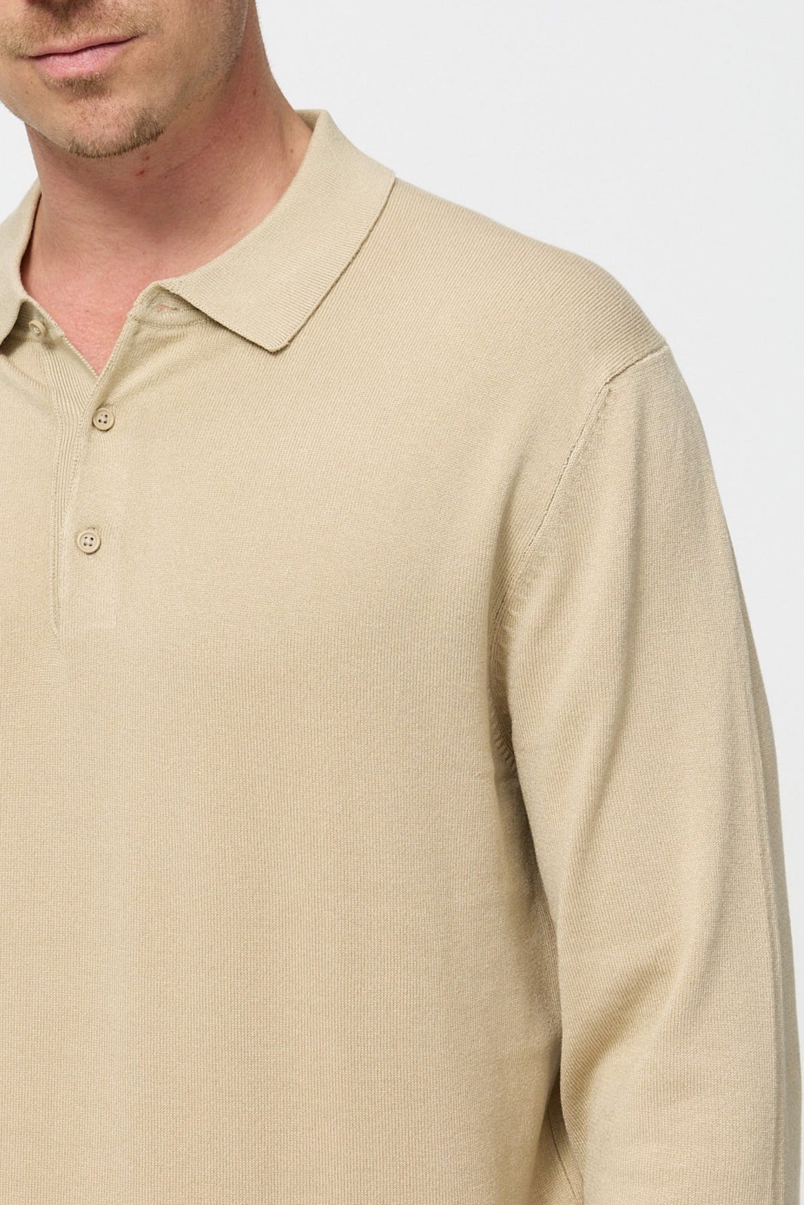 DiGin Sweater Slim Fit | Lt. Beige