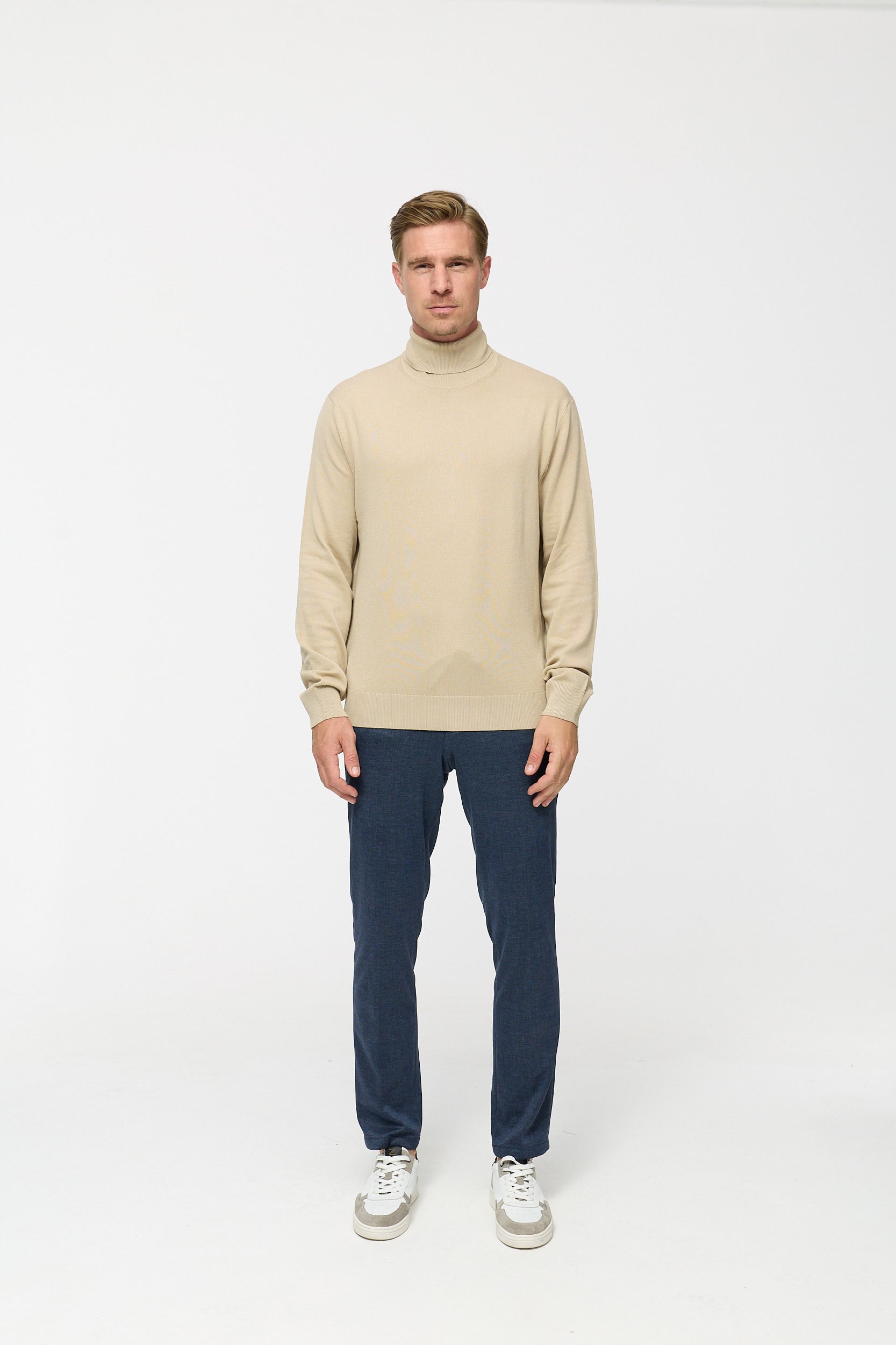 Rollkragen Pullover DiRyan 408-220 | Lt. Beige