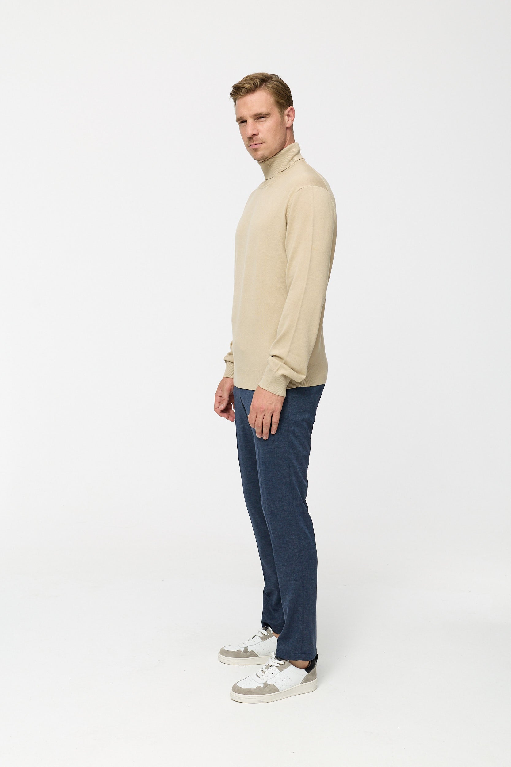 DiRyan Sweater Slim Fit | Lt. Beige