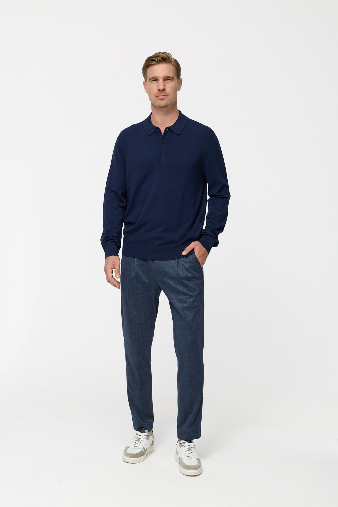 Knitwear Shirt DiGin 408-680 | Navy