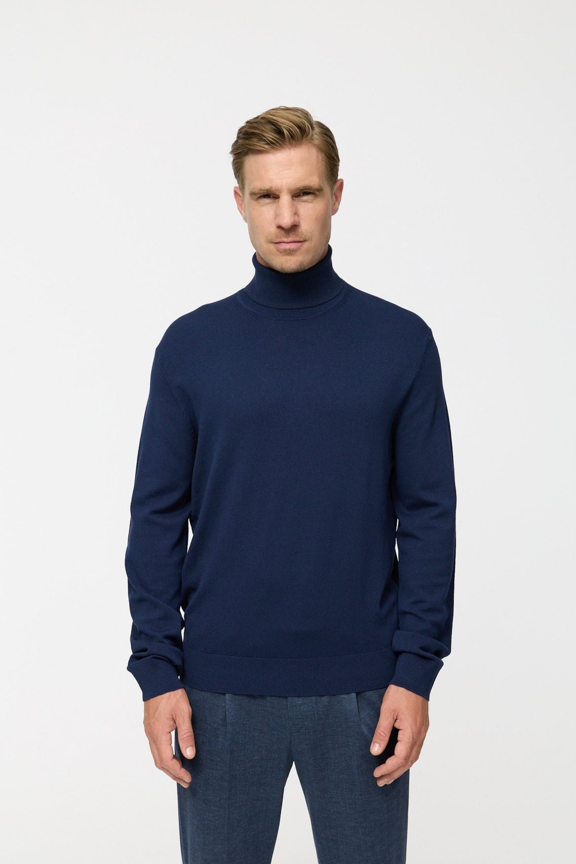Rollkragen Pullover DiRyan 408-680 | Navy