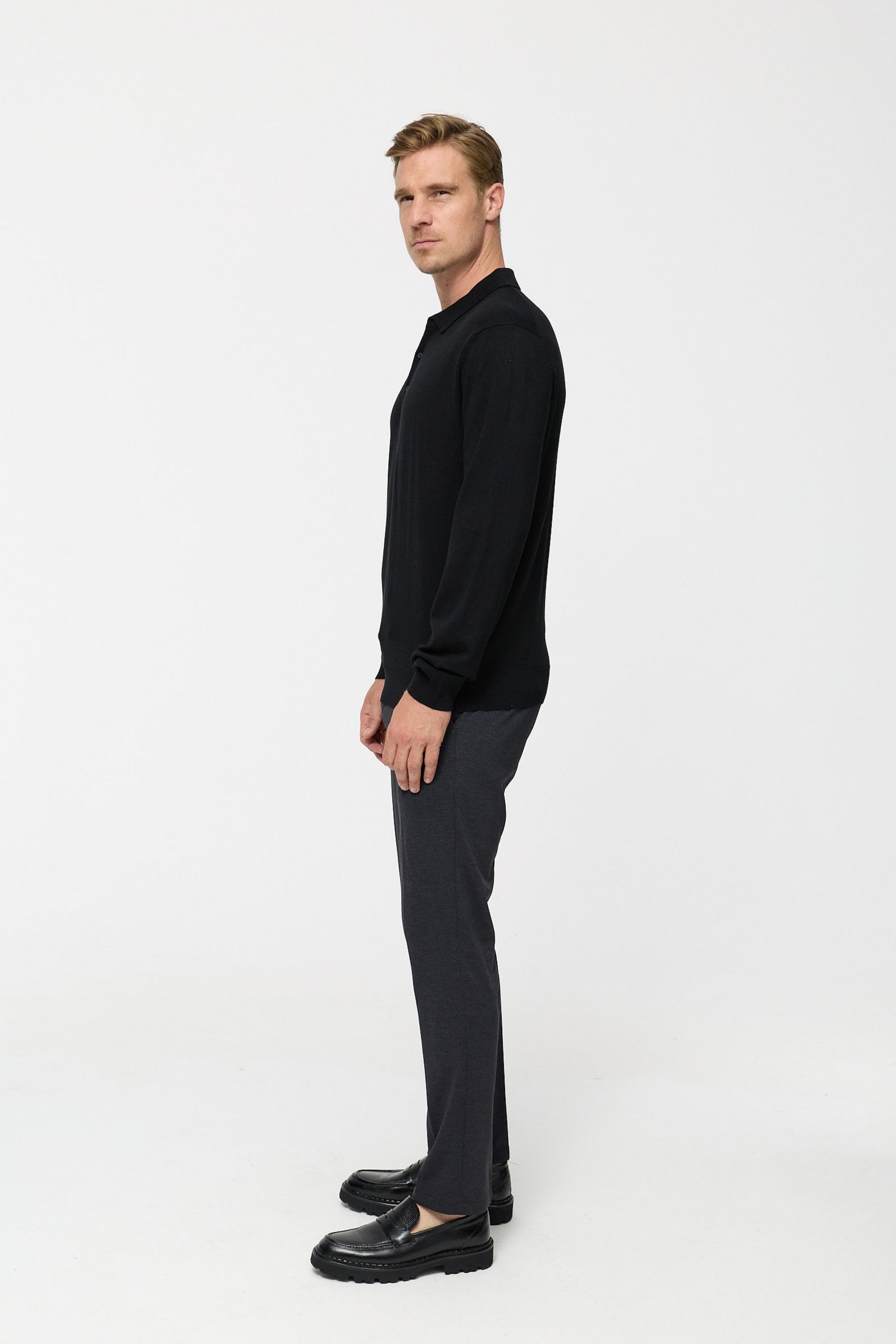 Knitwear Shirt DiGin 408-900 Black
