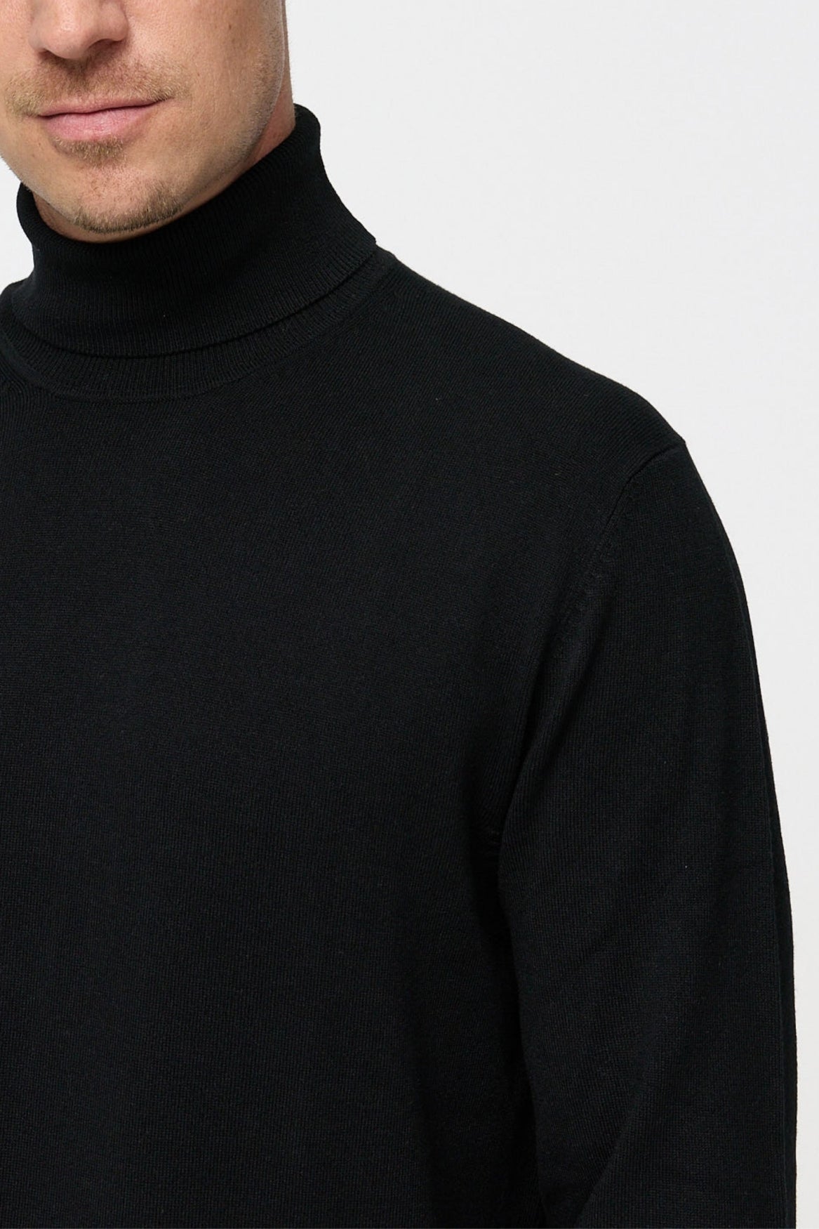 Rollkragen Pullover DiRyan 408-900 | Black