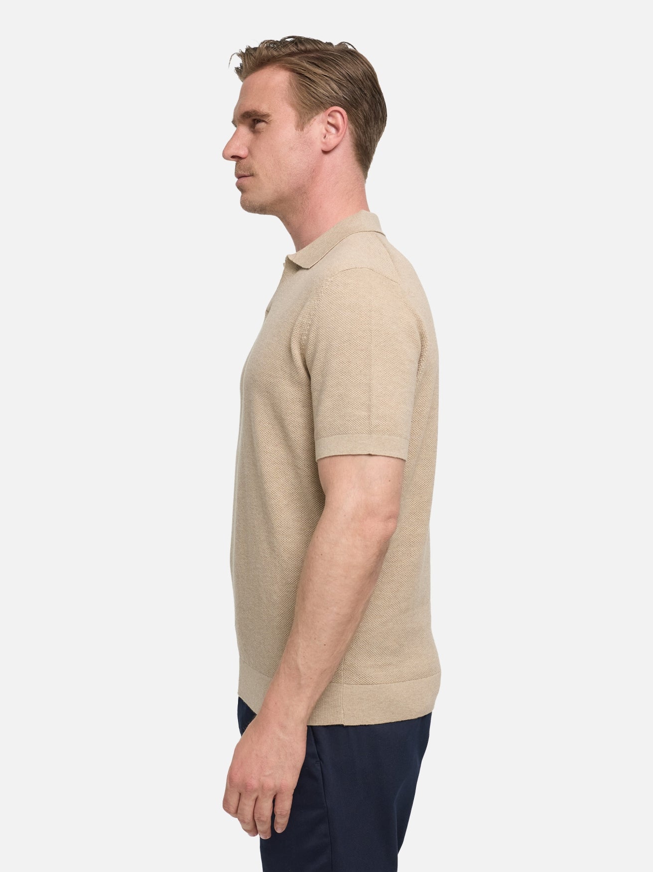 DiVero T-Shirt Slim Fit | Med. Beige