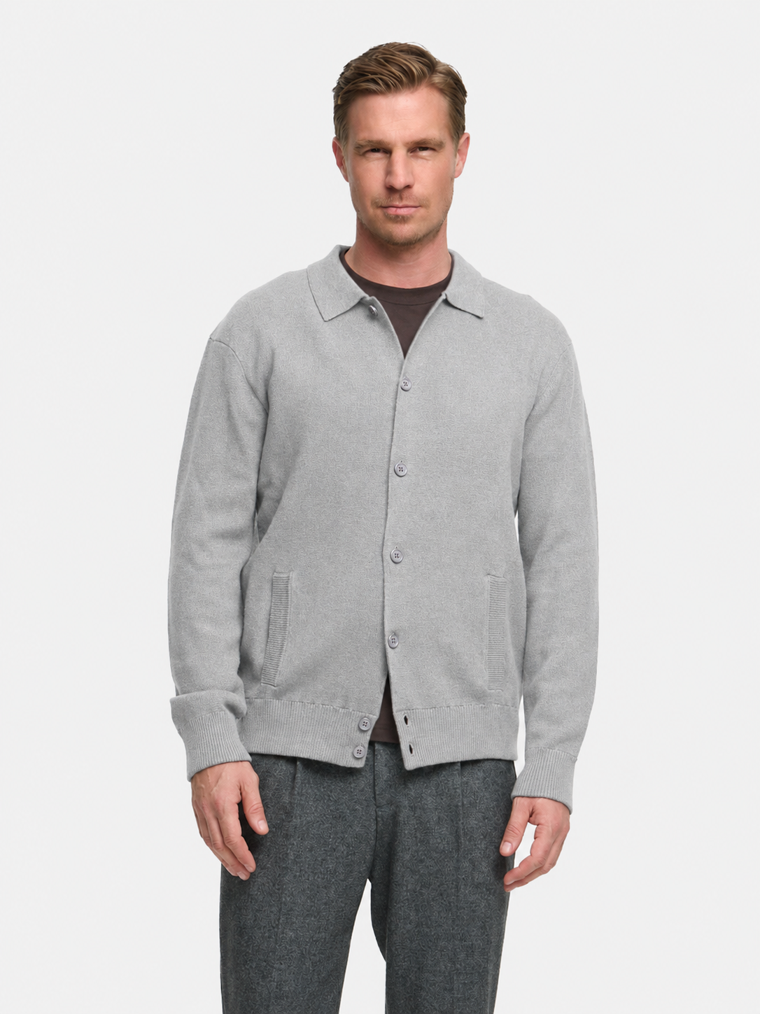 DiTate Pullover Regular Fit | Med. Grey