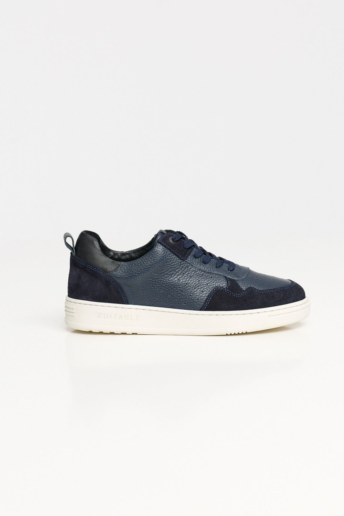 Leder Sneaker DiLario 826-680 | Navy
