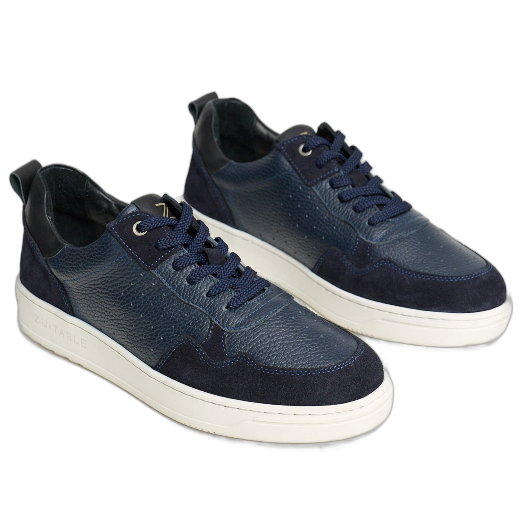 Leder Sneaker DiLario 826-680 | Navy
