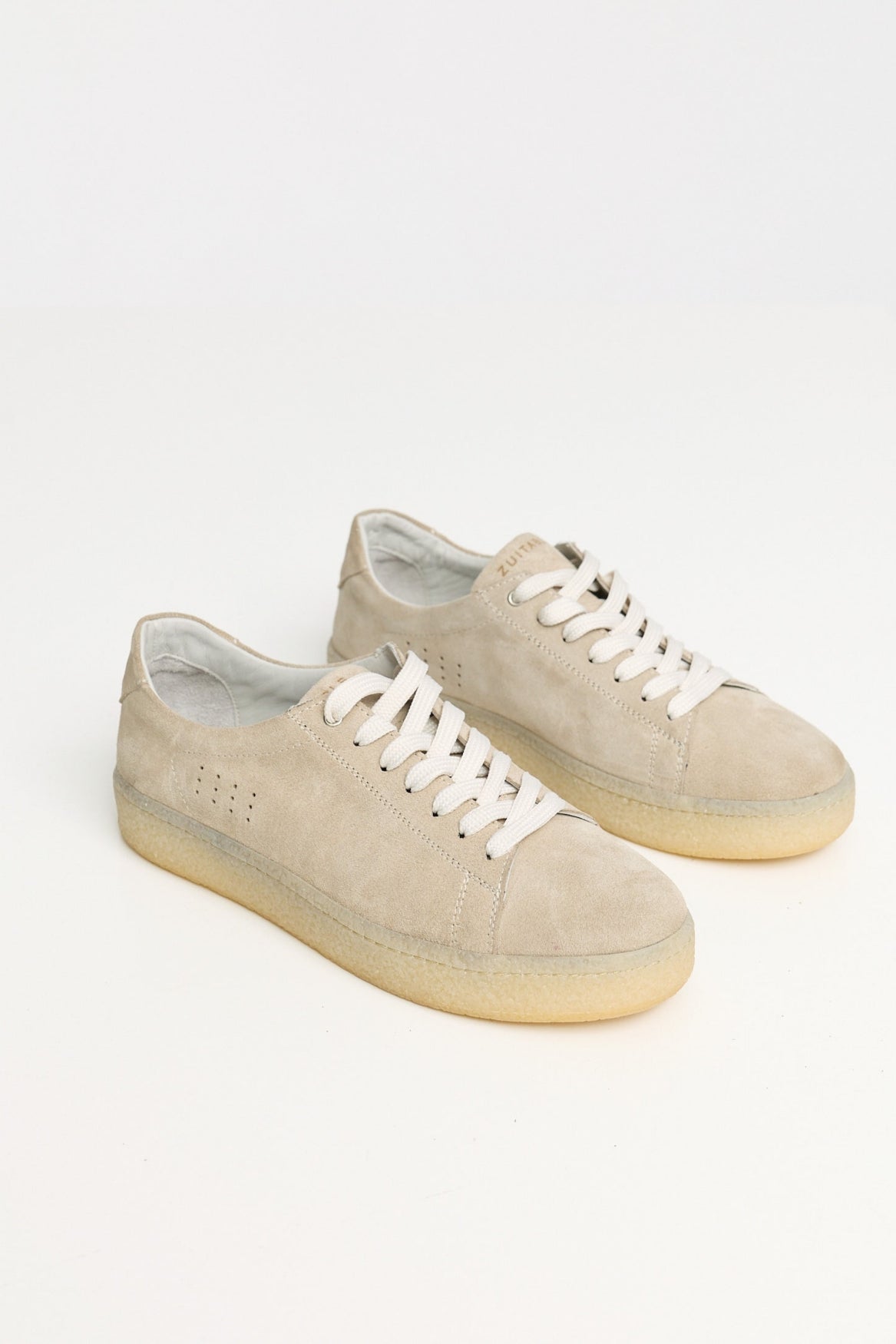 Leder Sneaker DiCampino 827-250 | Med. Beige